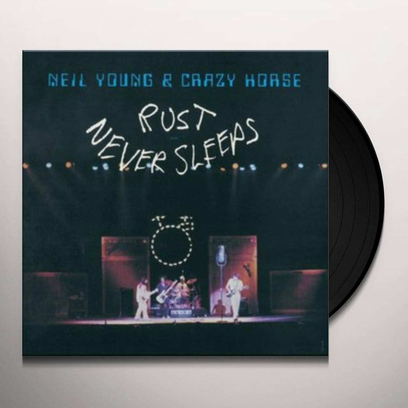 Neil Young LP Vinyl Record - Rust Never Sleeps