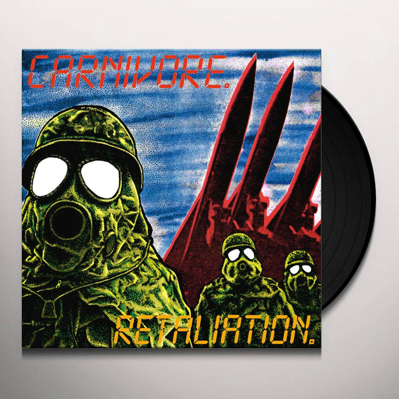 At lyve telefon spyd Carnivore RETALIATION Vinyl Record - 180 Gram Pressing