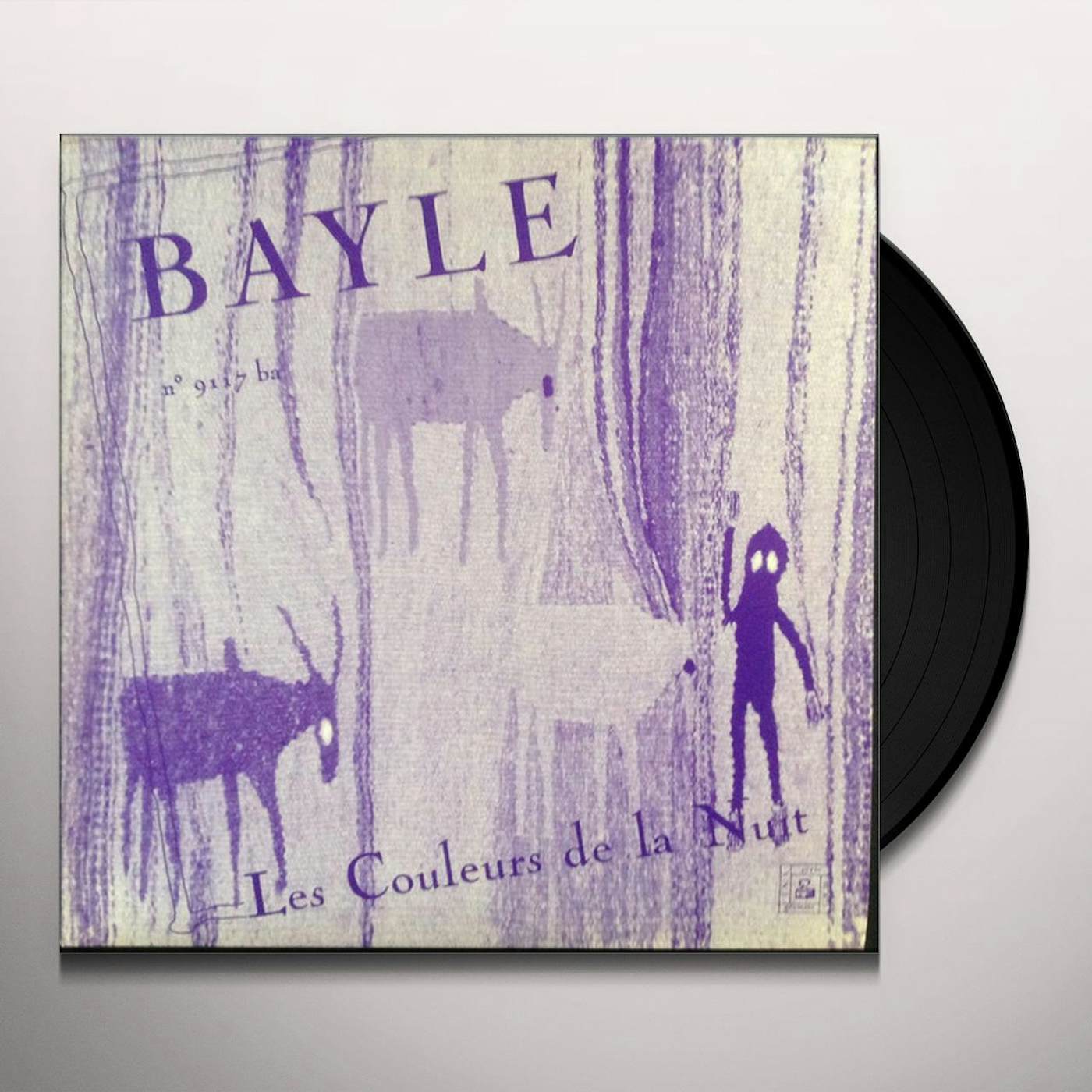 François Bayle LES COULEURS DE LA NUIT Vinyl Record
