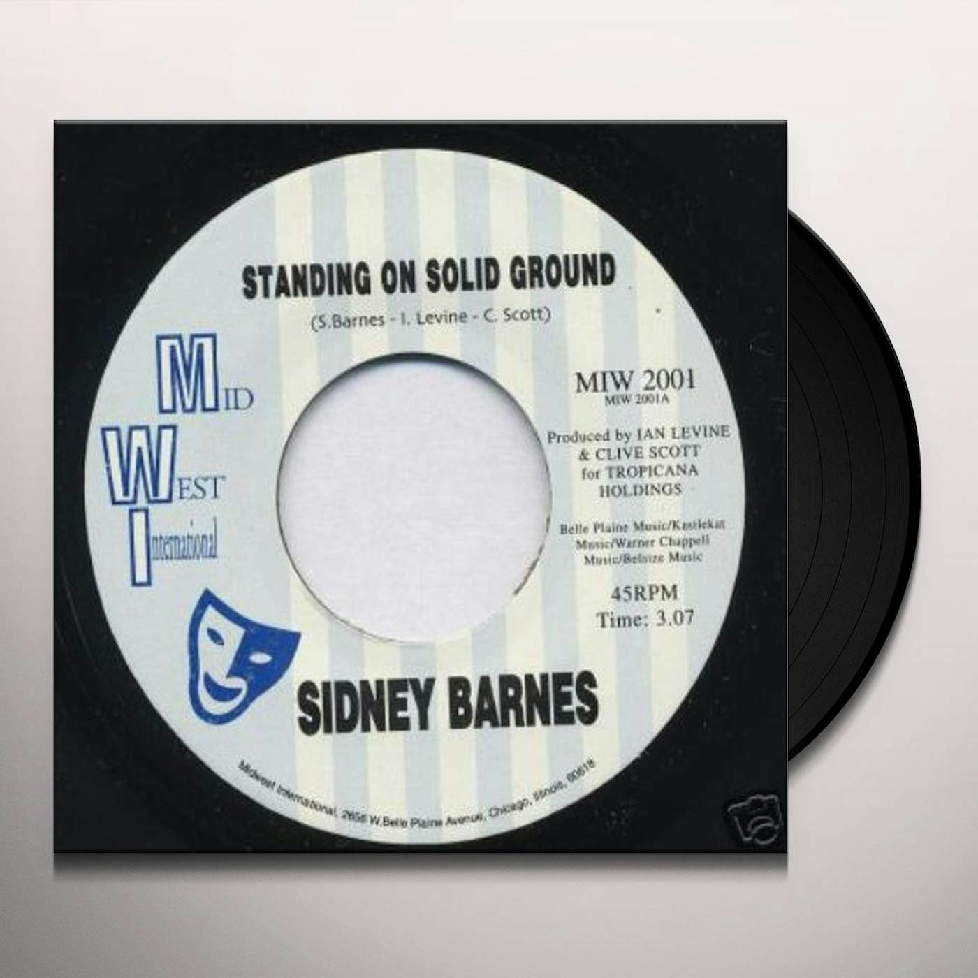 Sidney Barnes STANDING ON SOLID GROUND (UK) (Vinyl)