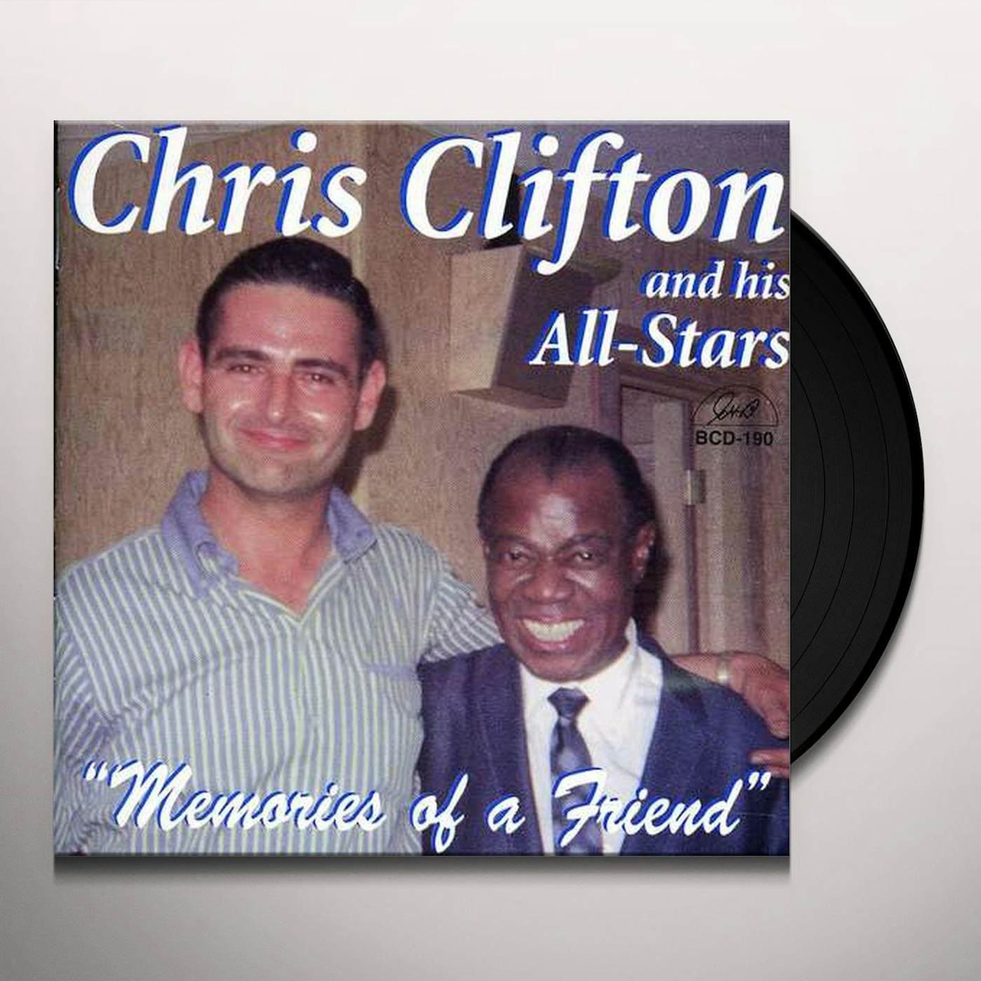 Chris Clifton MEMORIES OF A FRIEND Vinyl Record