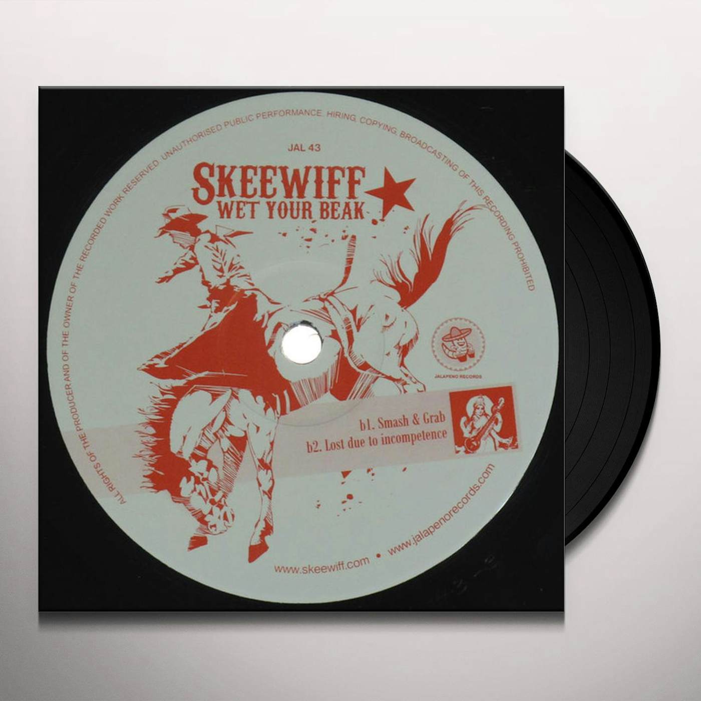 Skeewiff WET YOUR BEAK EP Vinyl Record - UK Release