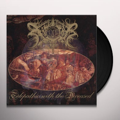 Xasthur TELEPATHIC WITH THE DECEASED Vinyl Record