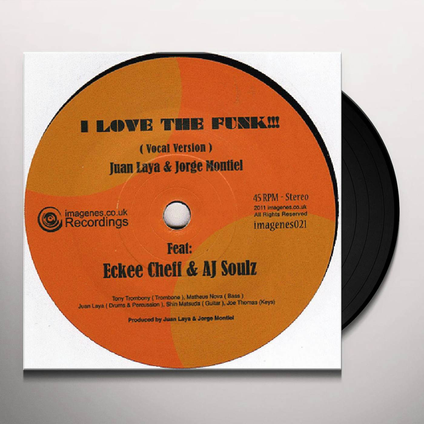 Juan Laya & Jorge Montiel I LOVE THE FUNK Vinyl Record