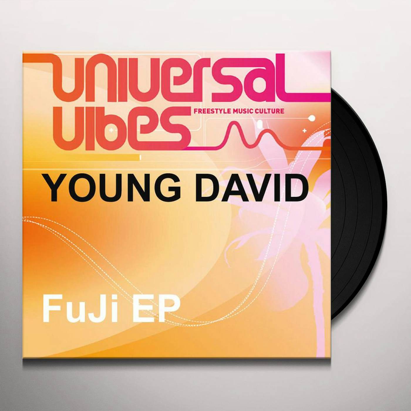 Young David FUJI EP Vinyl Record - UK Release
