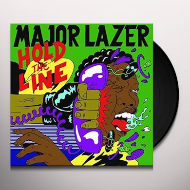 Major Lazer HOLD THE LINE (HOL) (Vinyl)