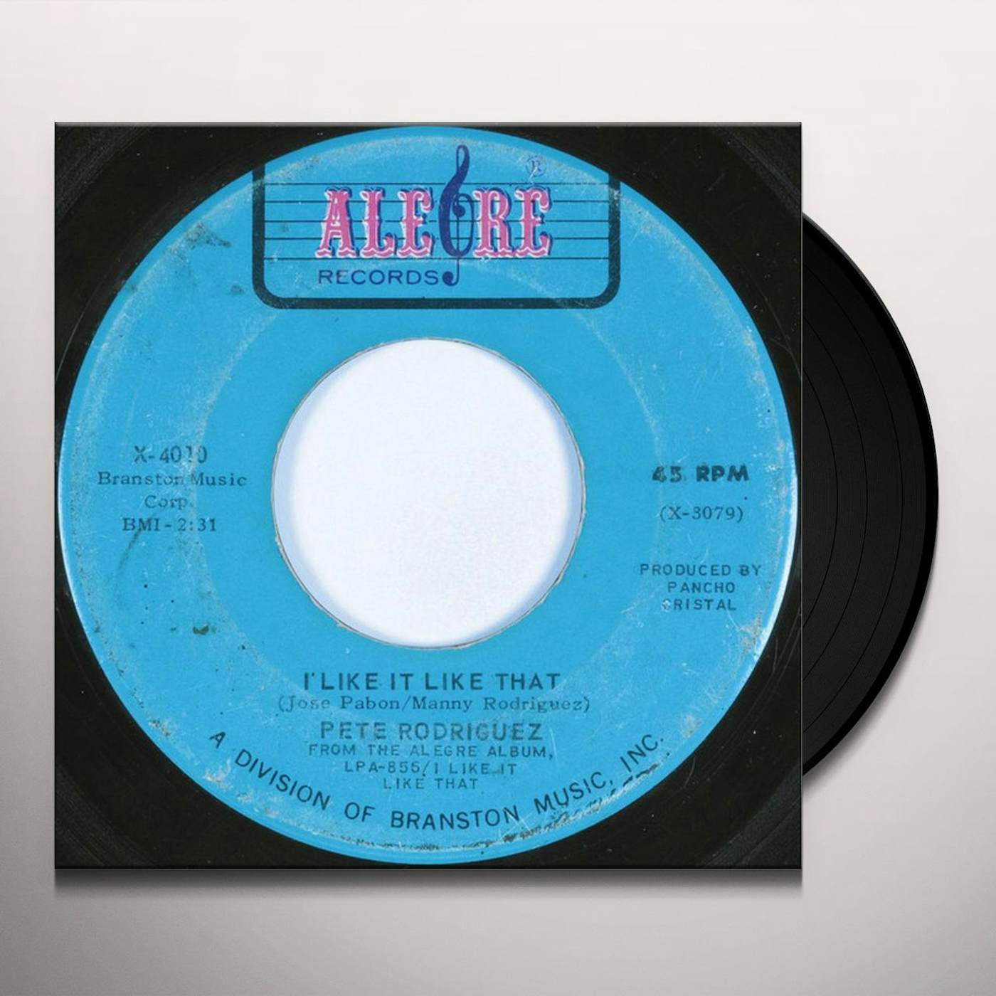 Pete Rodriguez I LIKE IT LIKE THAT Vinyl Record - UK Release