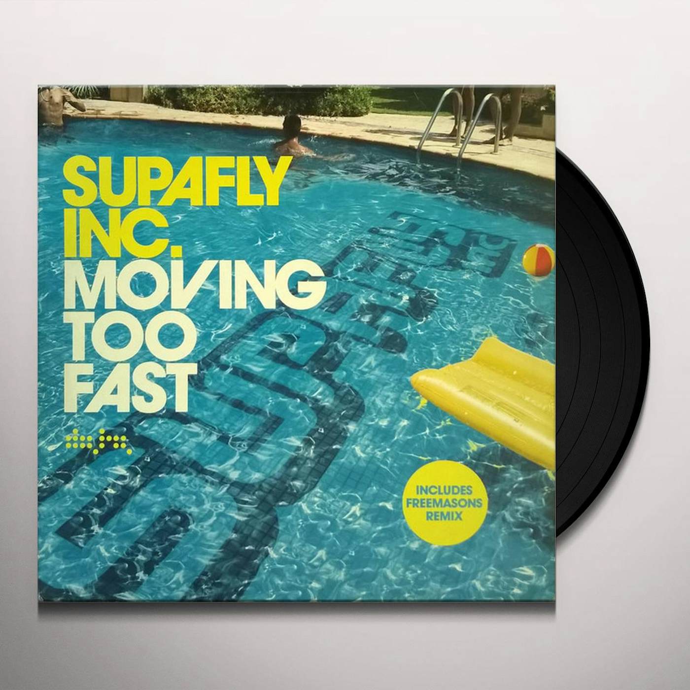 Supafly MOVING TOO FAST Vinyl Record - UK Release