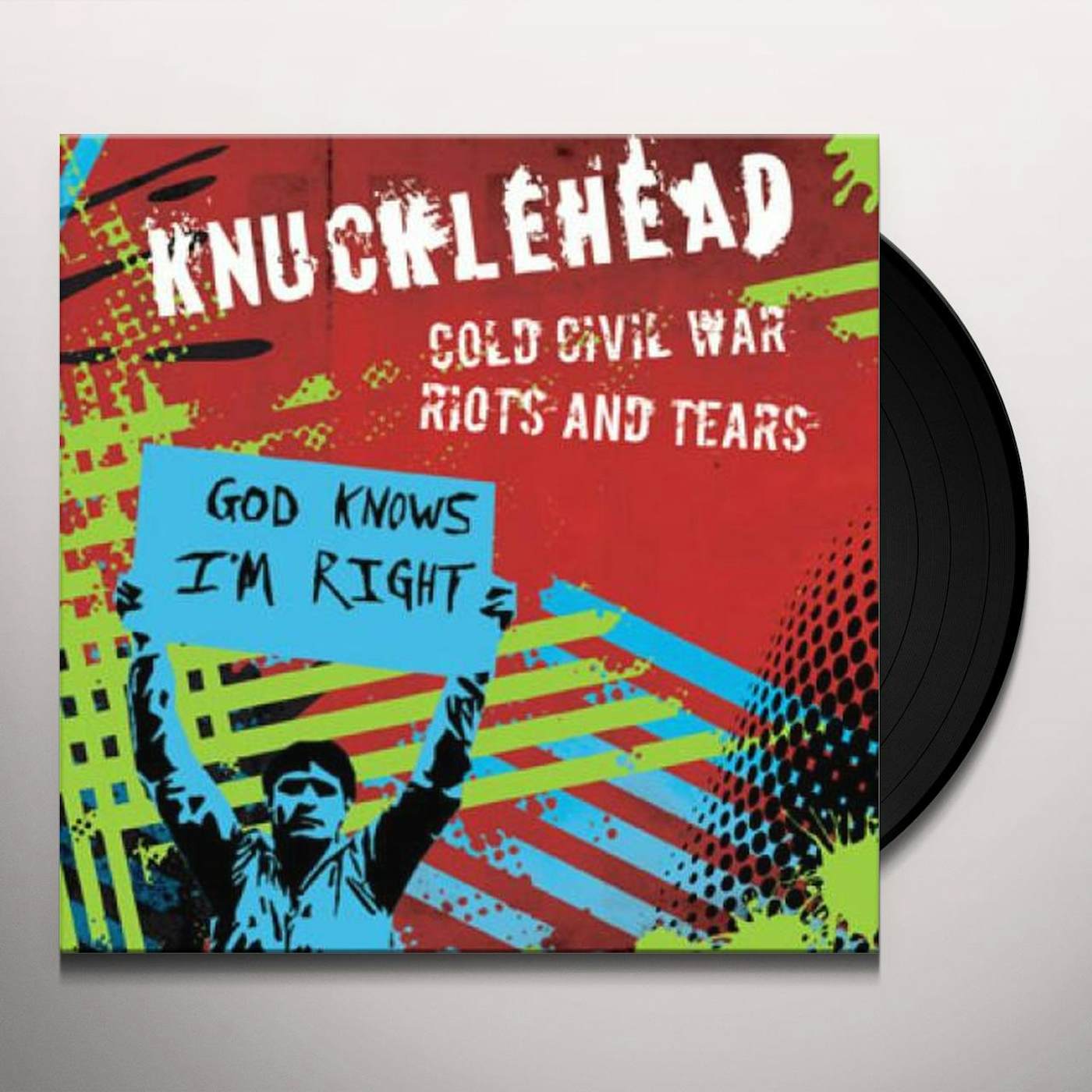 Knucklhead COLD CIVIL WAR / RIOTS & TEARS Vinyl Record