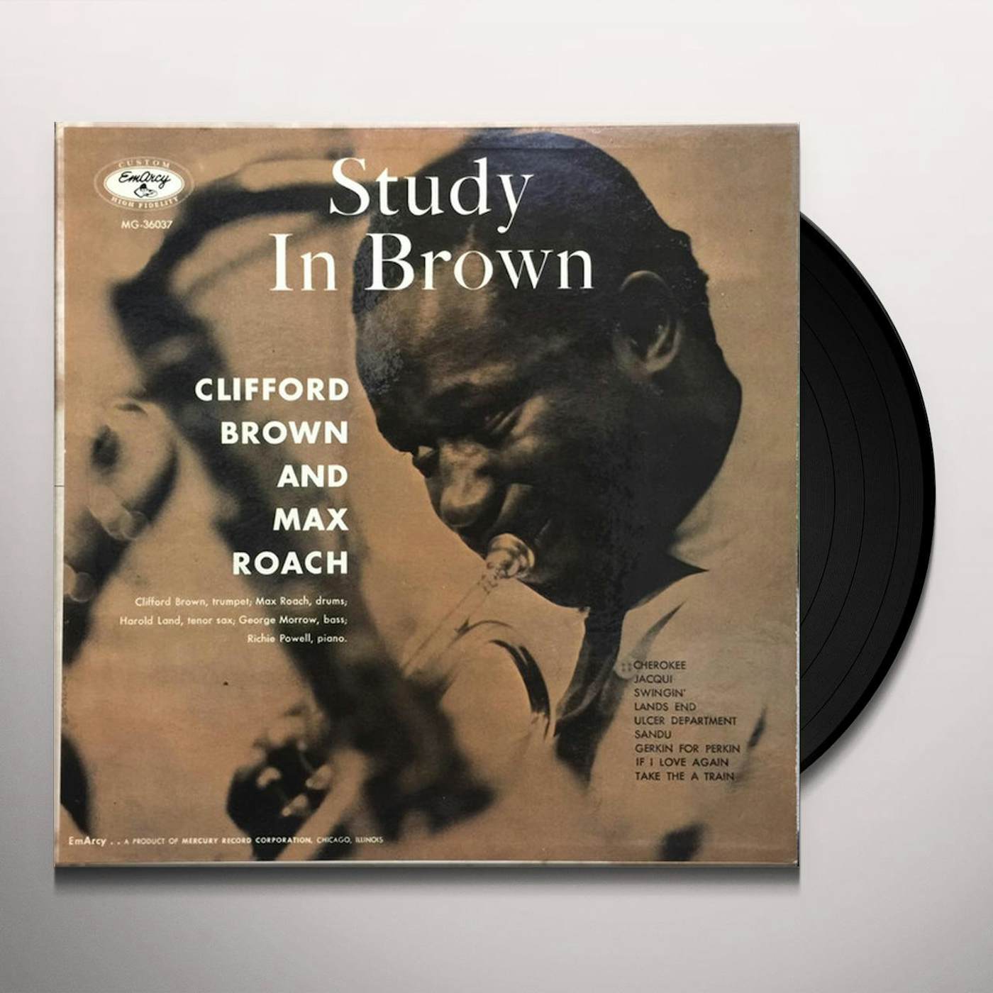 Clifford Brown & Max Roach STUDY IN BROWN Vinyl Record - Japan Release