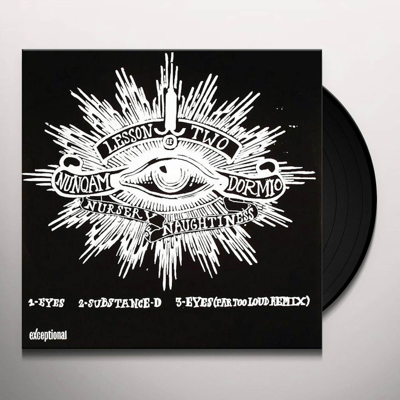 Nursery of naughtiness EYES Vinyl Record - UK Release