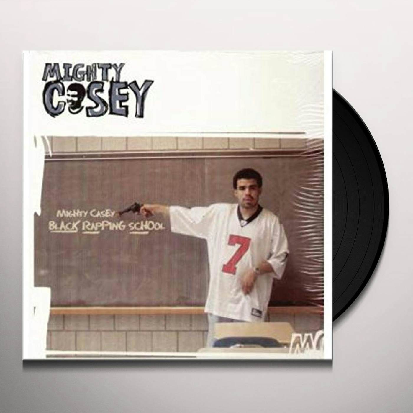 Mighty Casey Black Rapping School Vinyl Record