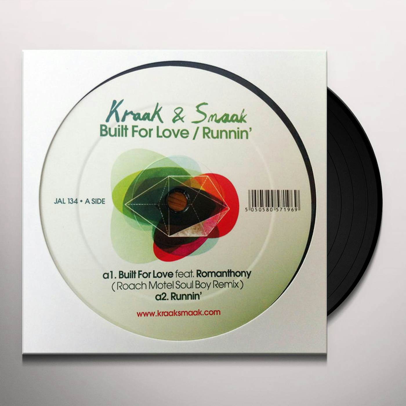 Kraak & Smaak BUILT FOR LOVE/RUNNIN' (UK) (Vinyl)