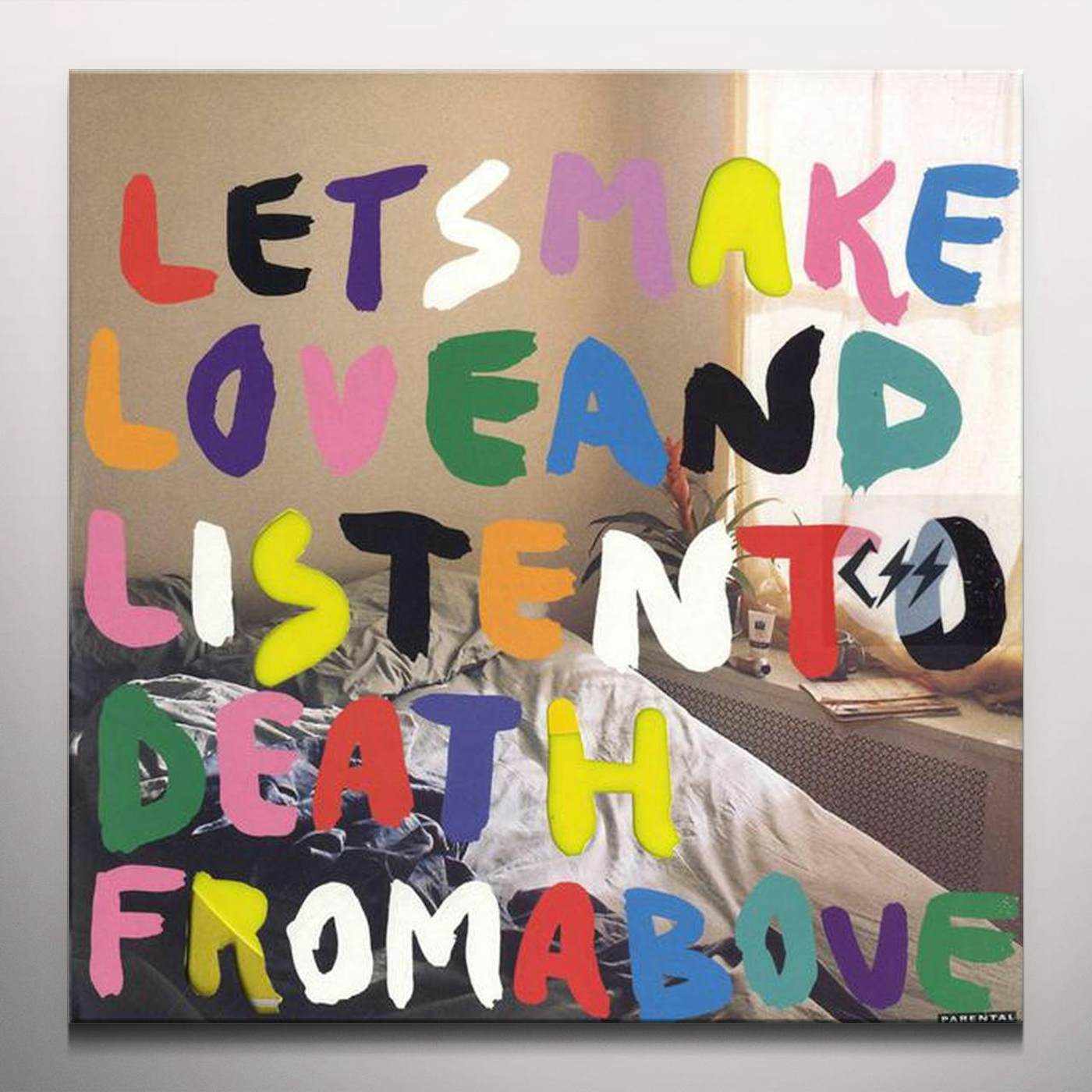 CSS LET'S MAKE LOVE & LISTEN TO DEATH FROM ABOVE Vinyl Record - UK Release