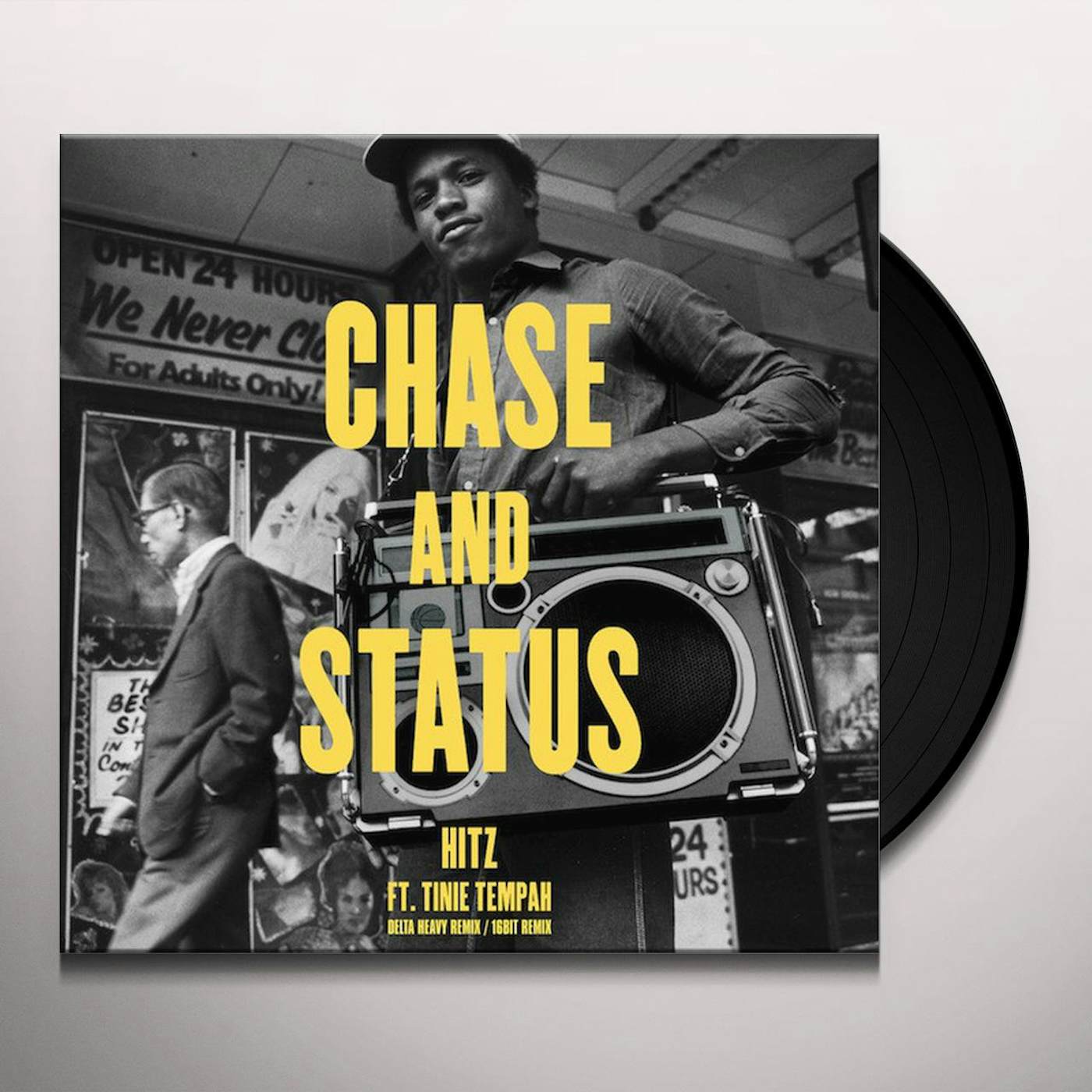 Chase & Status HITZ (FEAT TINIE TEMPAH) (DELTA HEAVY/16BIT REMIX Vinyl Record