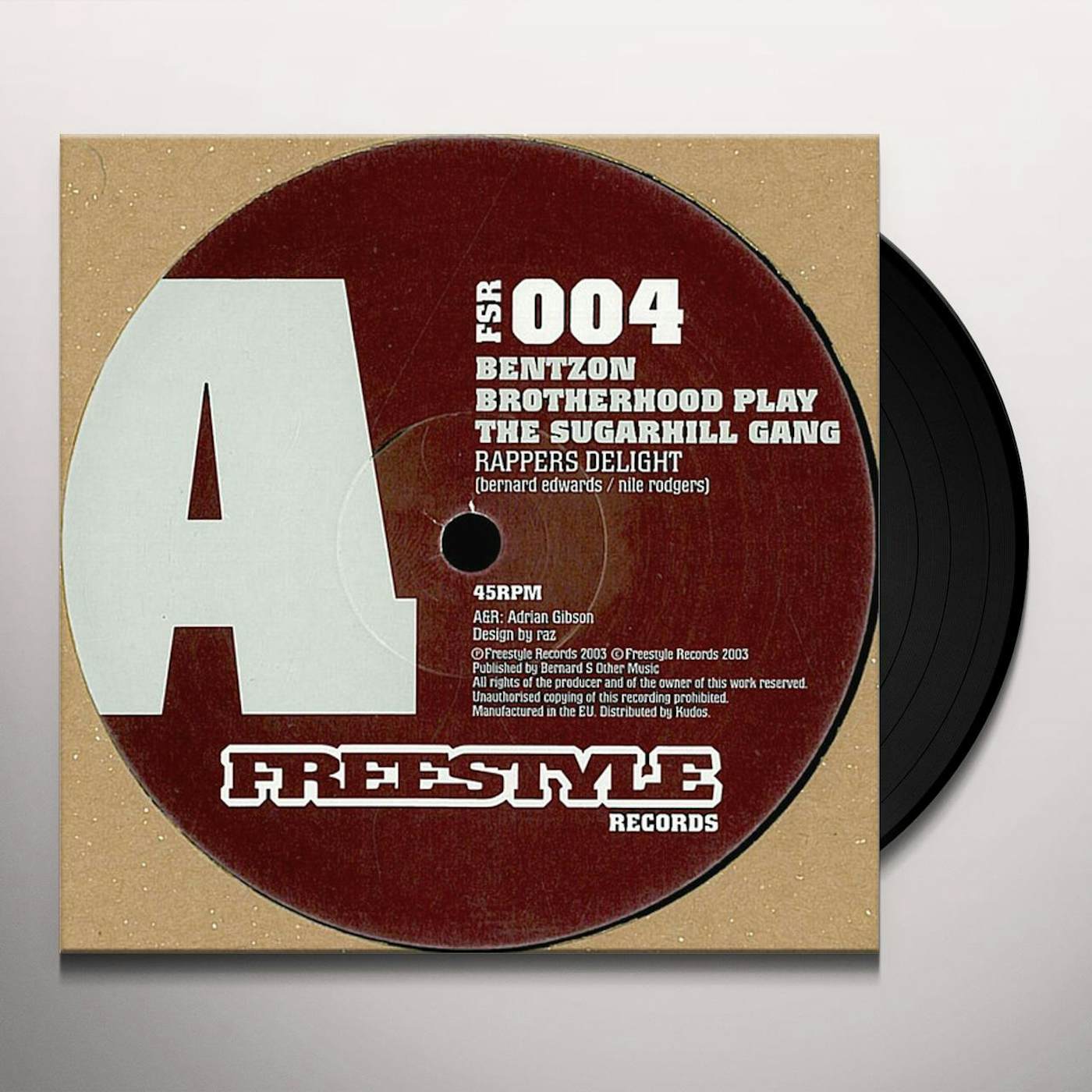 BENTZON BROTHERHOOD VS VIBEZONE Vinyl Record - UK Release