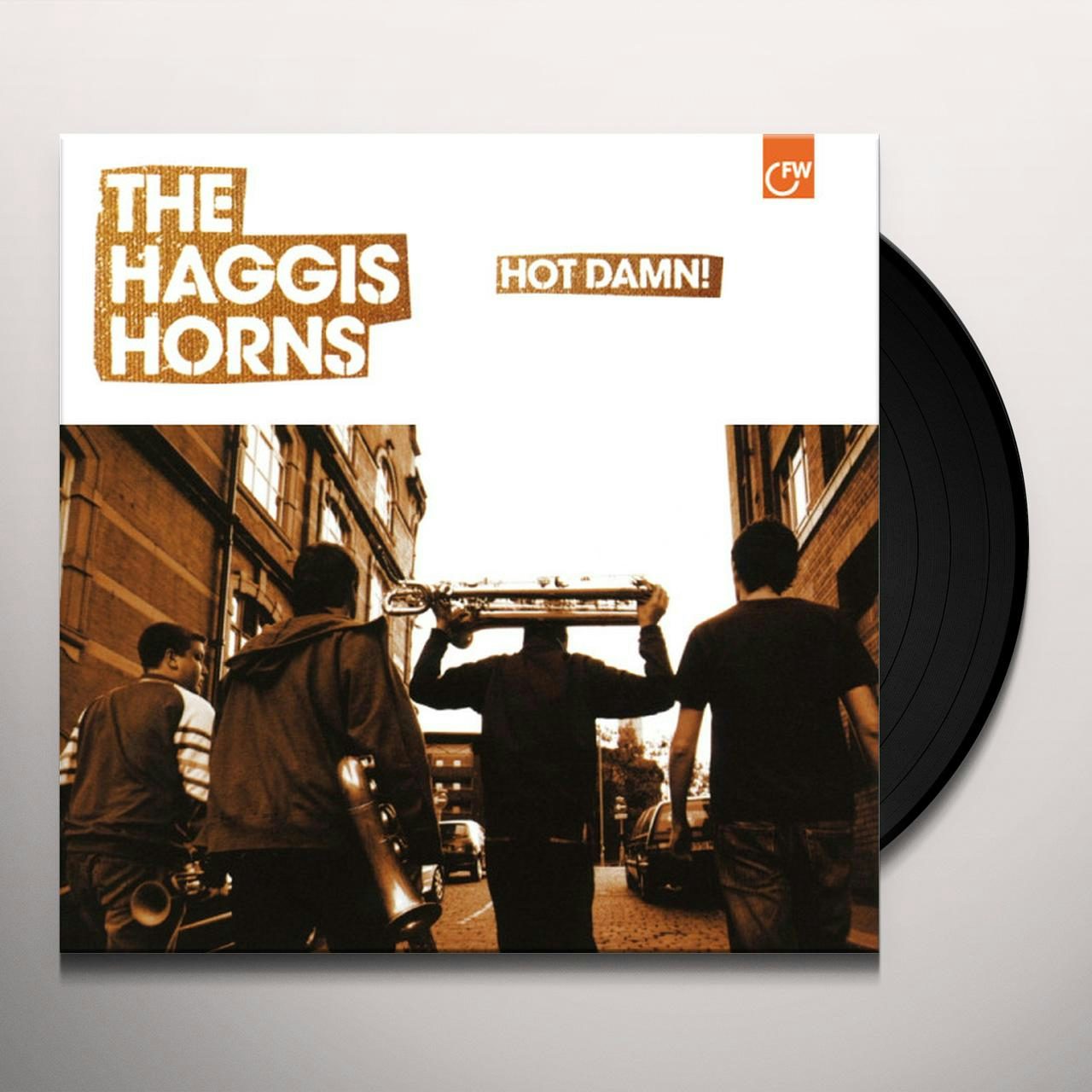 The Haggis Horns HOT DAMN Vinyl Record - UK Release