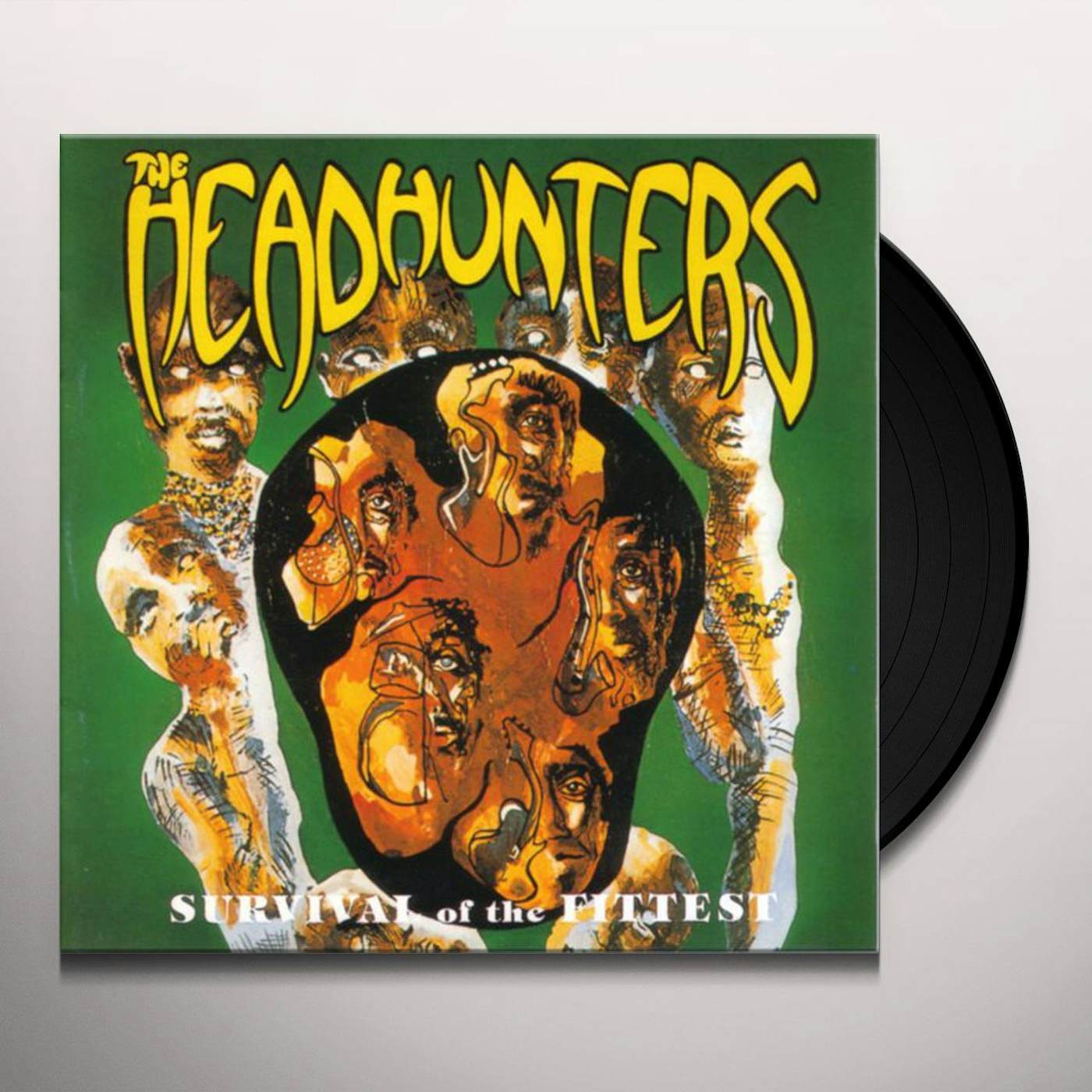 Headhunters SURVIVAL OF THE FITTEST Vinyl Record