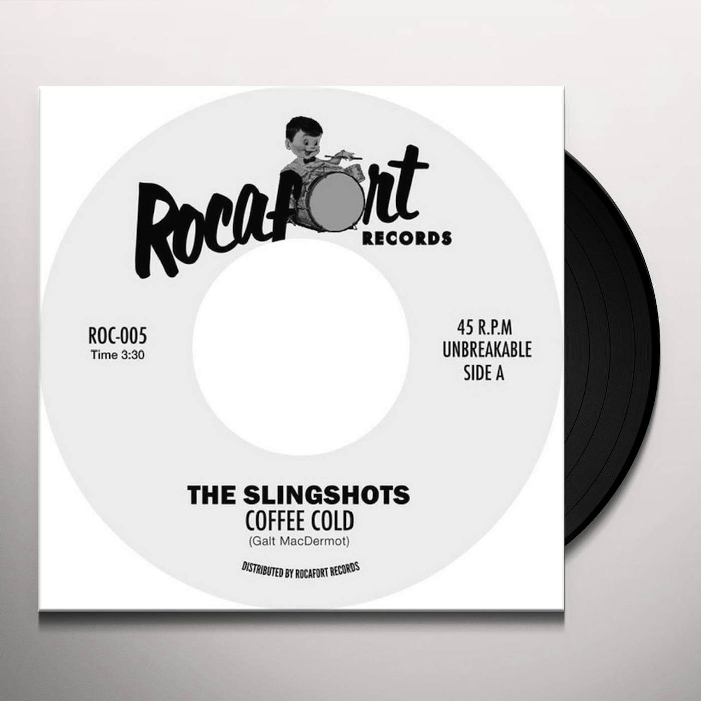 The Slingshots COFFEE COLD / SHE AIN'T GOT NO SOUL Vinyl Record - UK Release