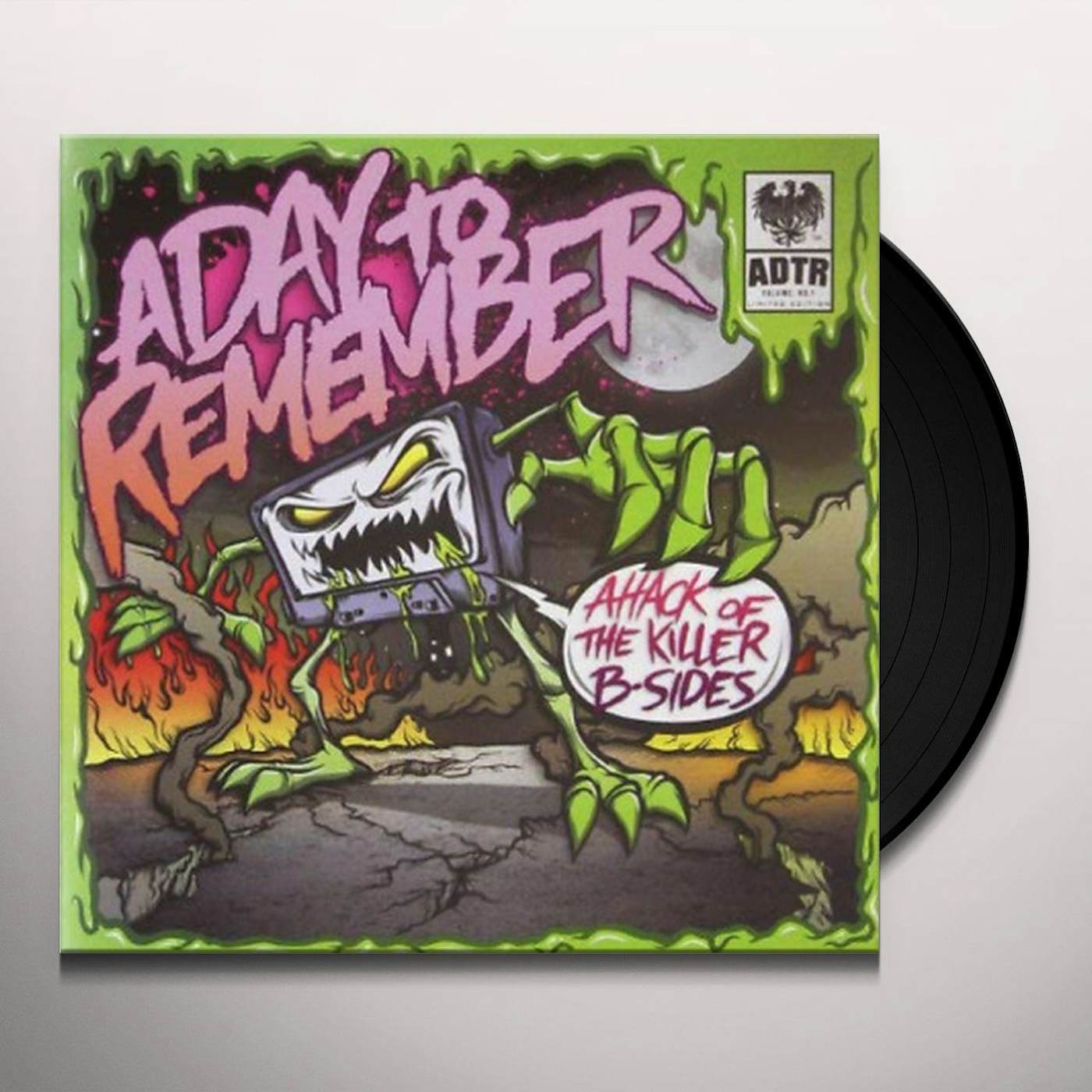 A Day To Remember ATTACK OF THE KILLER B-SIDES Vinyl Record - UK Release