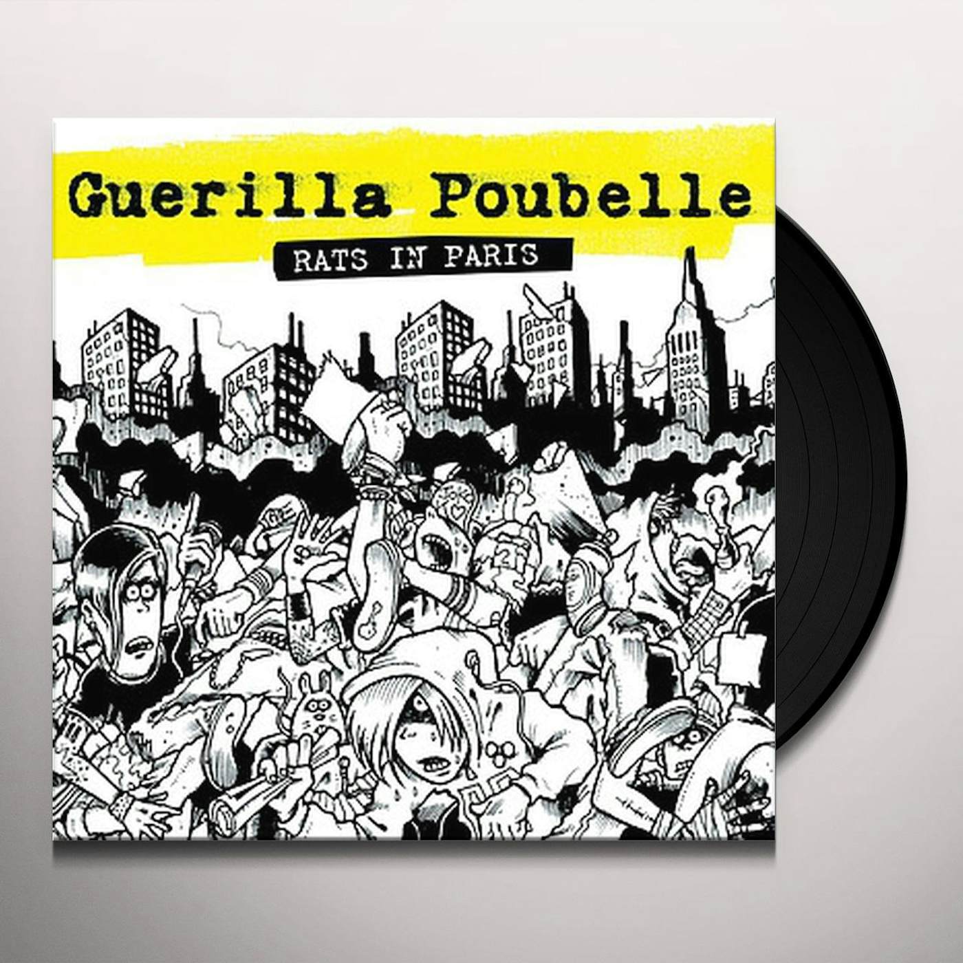 Guerilla Poubelle RATS IN PARIS Vinyl Record