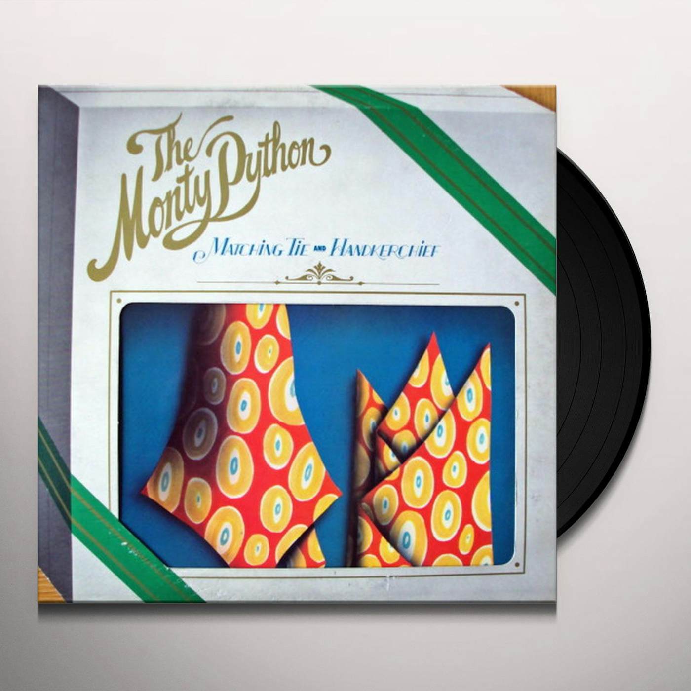 Monty Python MATCHING TIE & HANDKERCHIEF Vinyl Record