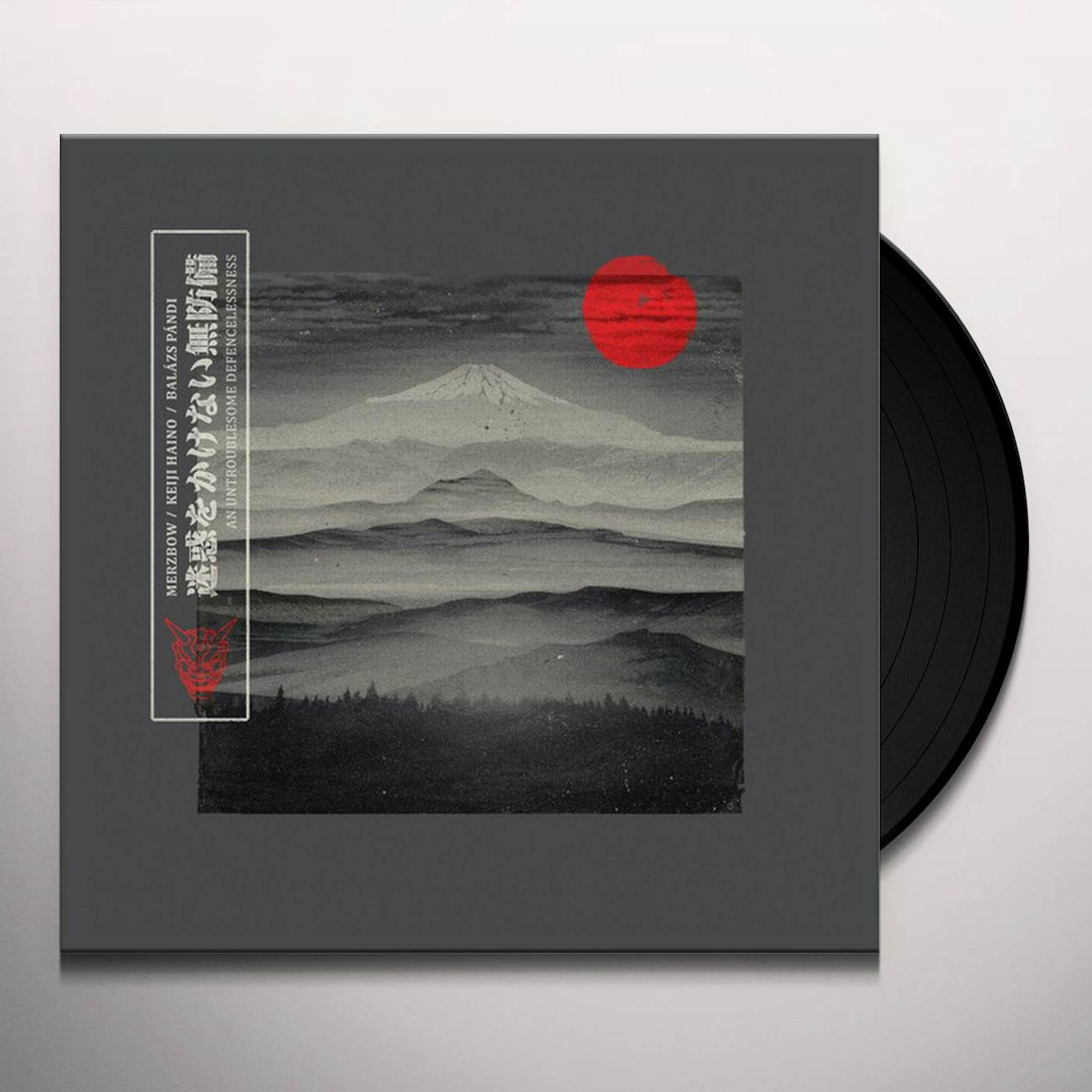Merzbow / Keiji Haino / Balazs Pandi UNTROUBLESOME DEFENCELESSNESS Vinyl Record - Canada Release