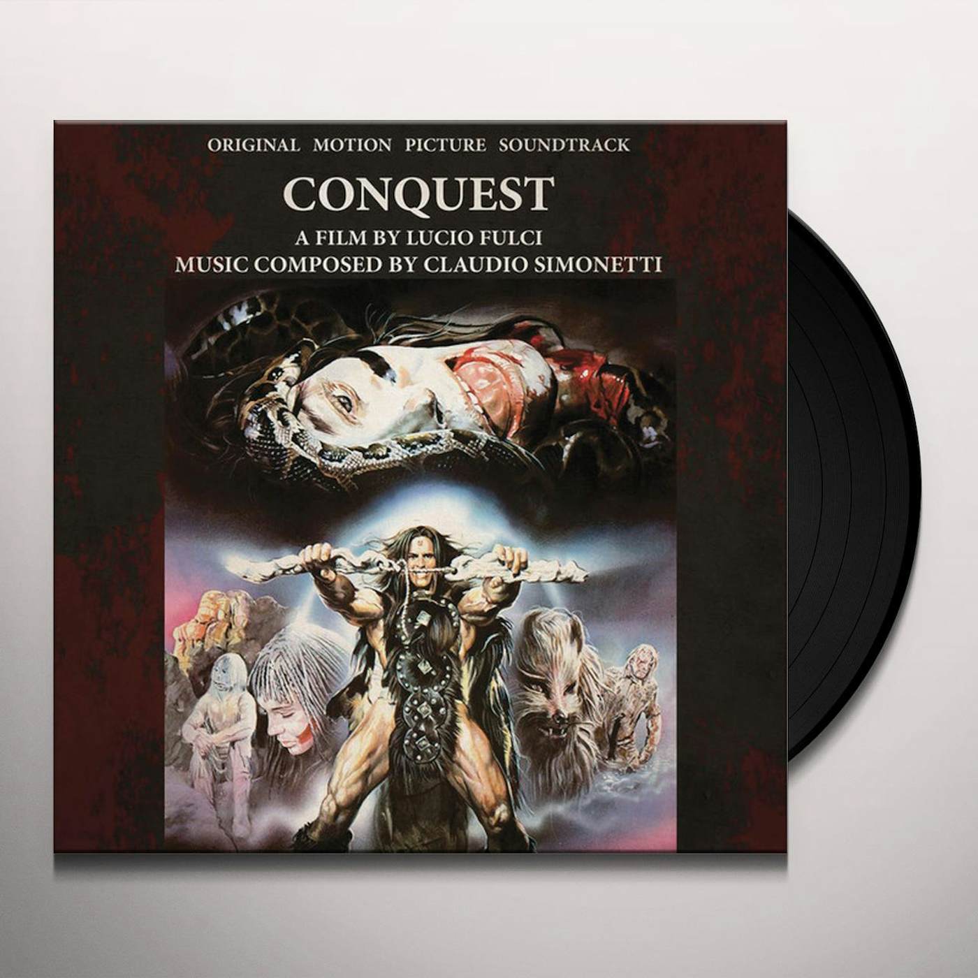 Claudio Simonetti CONQUEST (LIMITED SMOKE TRANSPARENT VINYL) / O.S.T Vinyl Record