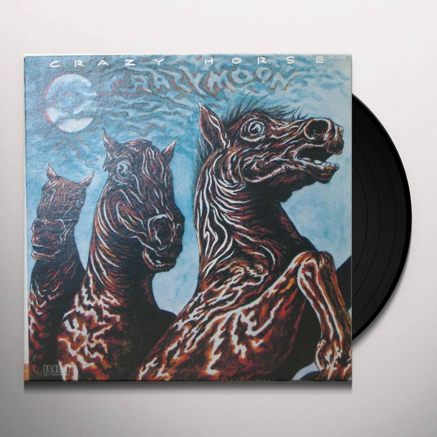 Crazy Horse CRAZY MOON Vinyl Record - UK Release