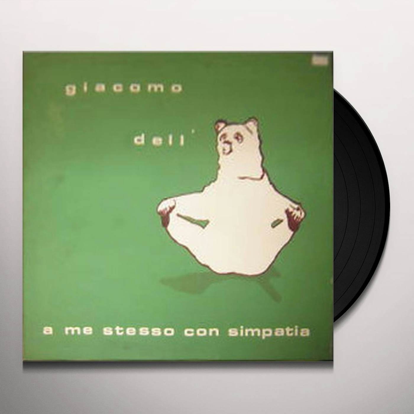 Giacomo Dell'Orso A ME STESSO CON SIMPATIA Vinyl Record - Italy Release