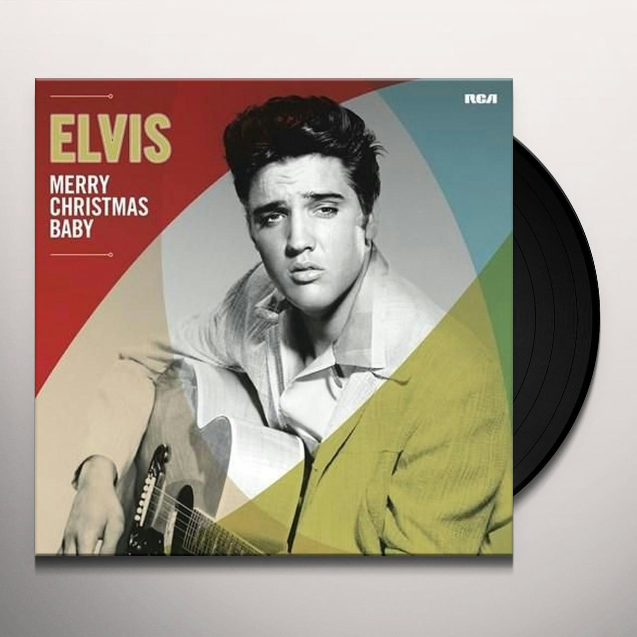 Elvis Presley MERRY CHRISTMAS BABY Vinyl Record - Holland Release