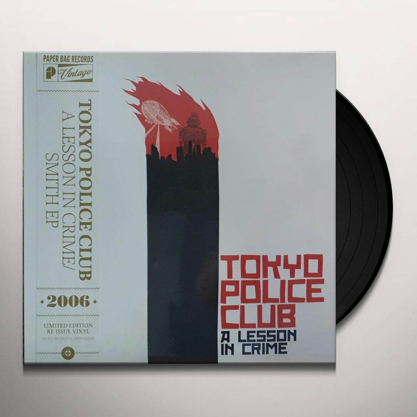 Tokyo Police Club LESSON IN CRIME / SMITH Vinyl Record