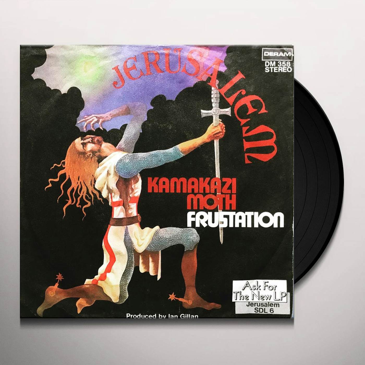 Jerusalem KAMAKAZI MOTH Vinyl Record - UK Release