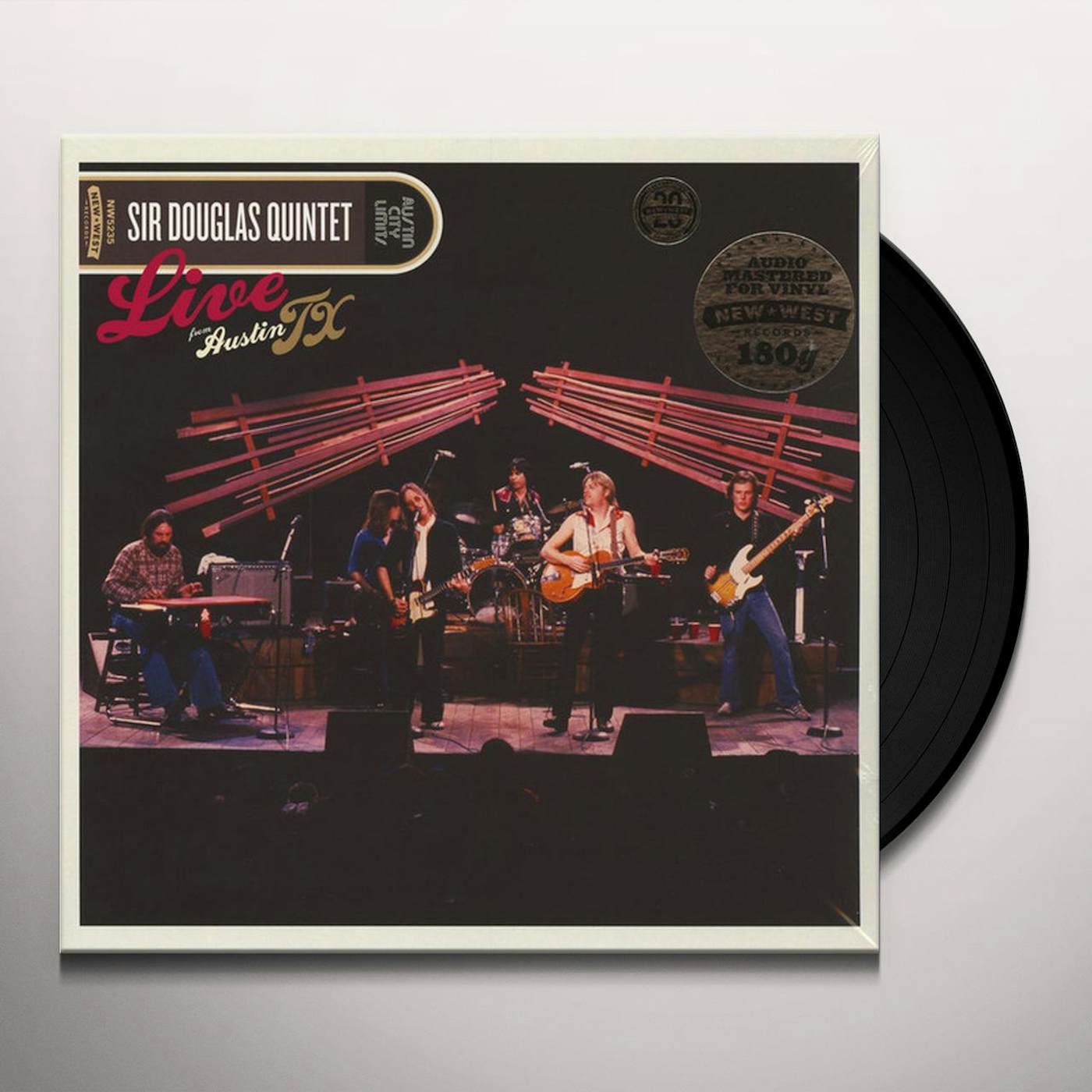 Douglas Quintet LIVE FROM AUSTIN TX Vinyl Record