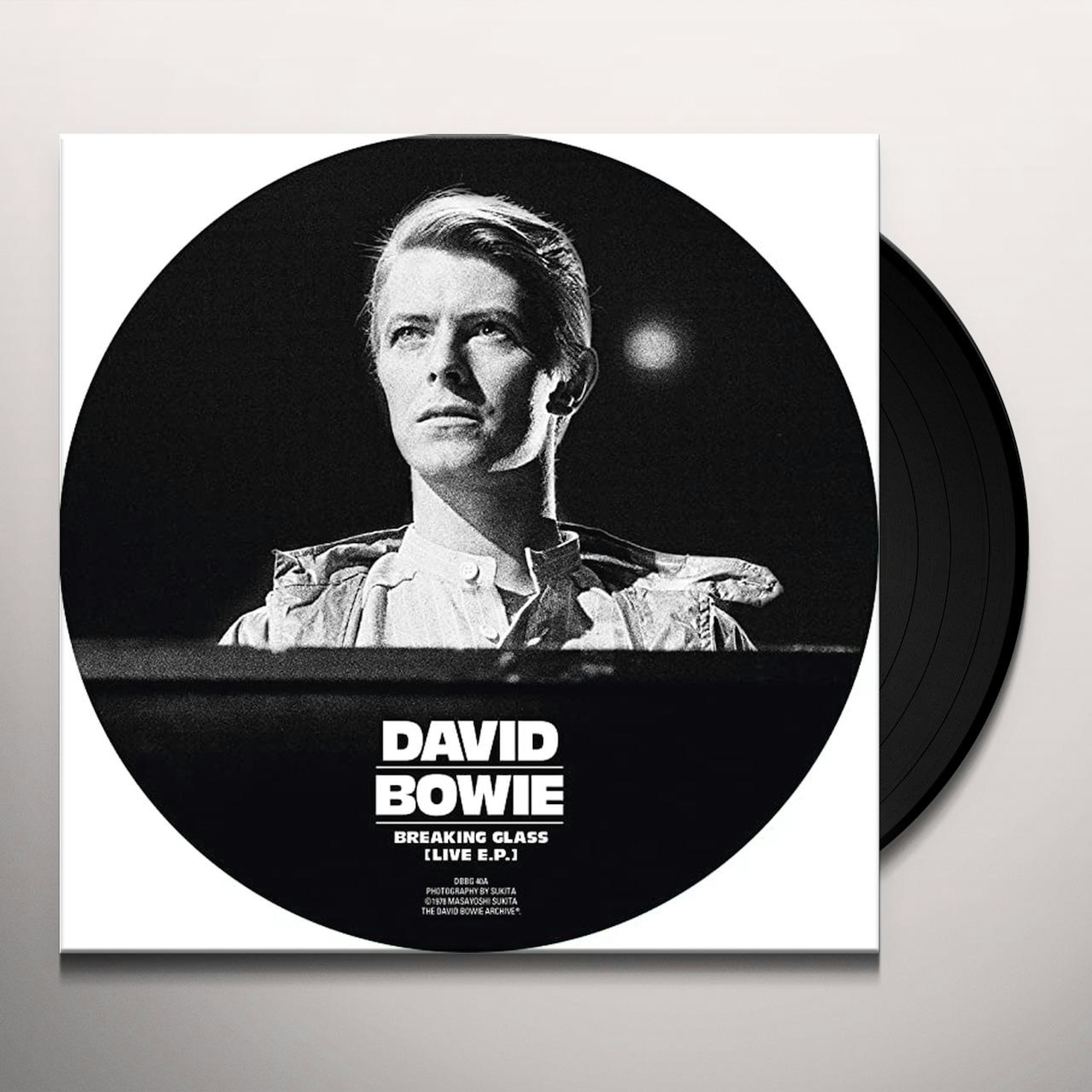 David Bowie BREAKING GLASS (LIVE EP) 40TH ANNIVERSARY Vinyl Record