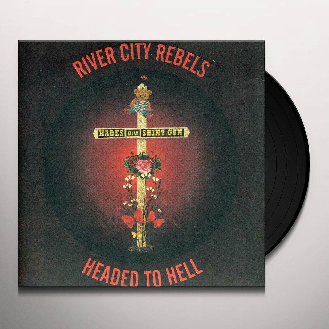 River City Rebels HEADED TO HELL 7 Vinyl Record