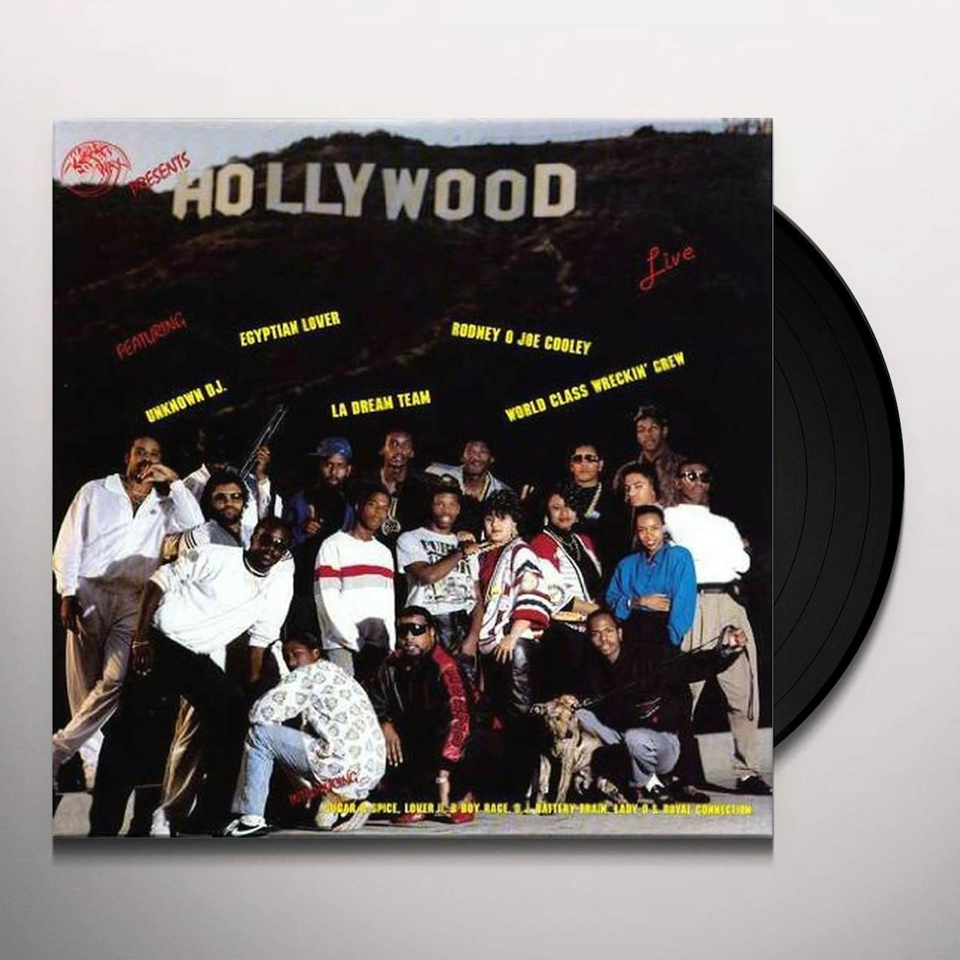 HOLLYWOOD LIVE / VARIOUS Vinyl Record