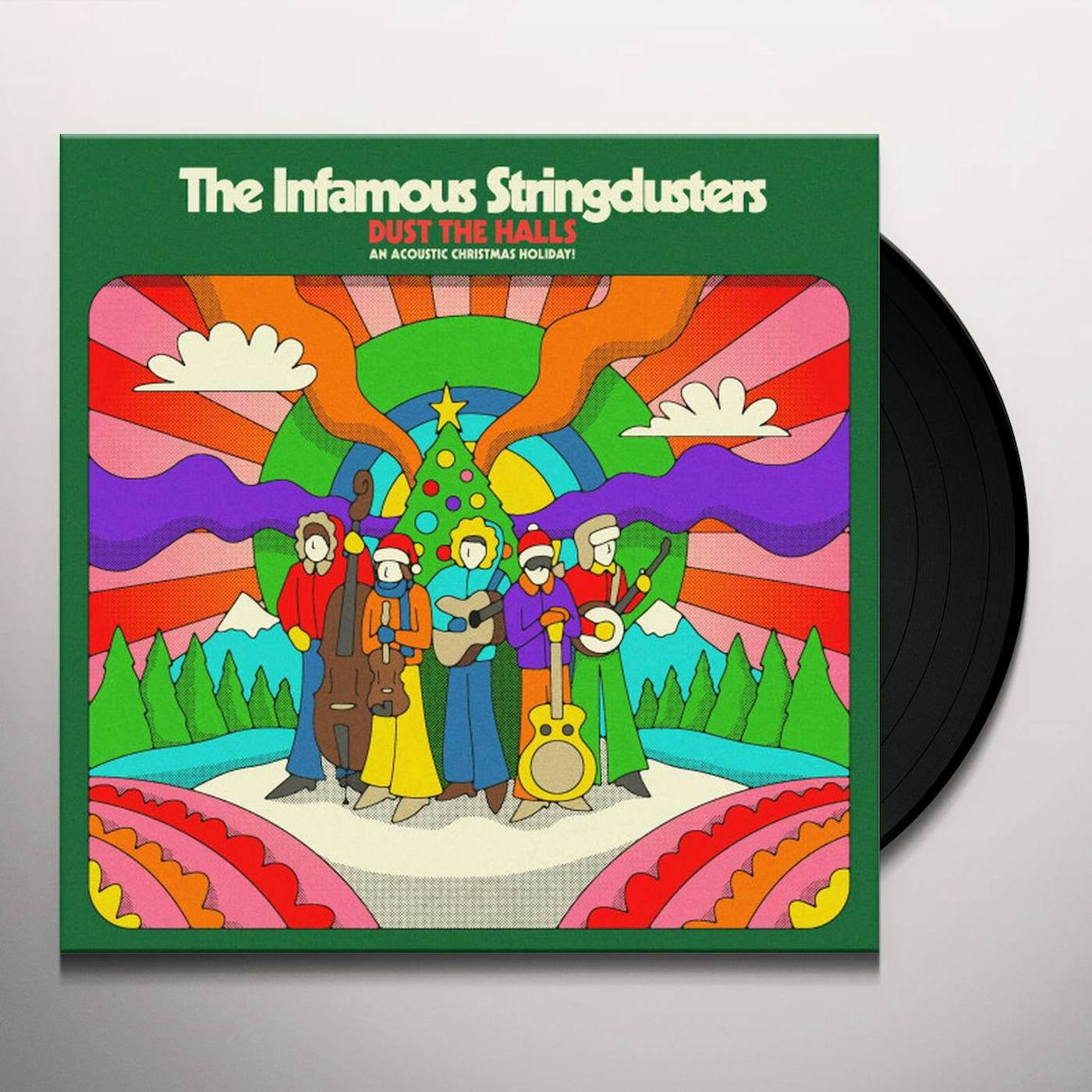 The Infamous Stringdusters DUST THE HALLS: ACOUSTIC CHRISTMAS HOLIDAY Vinyl Record
