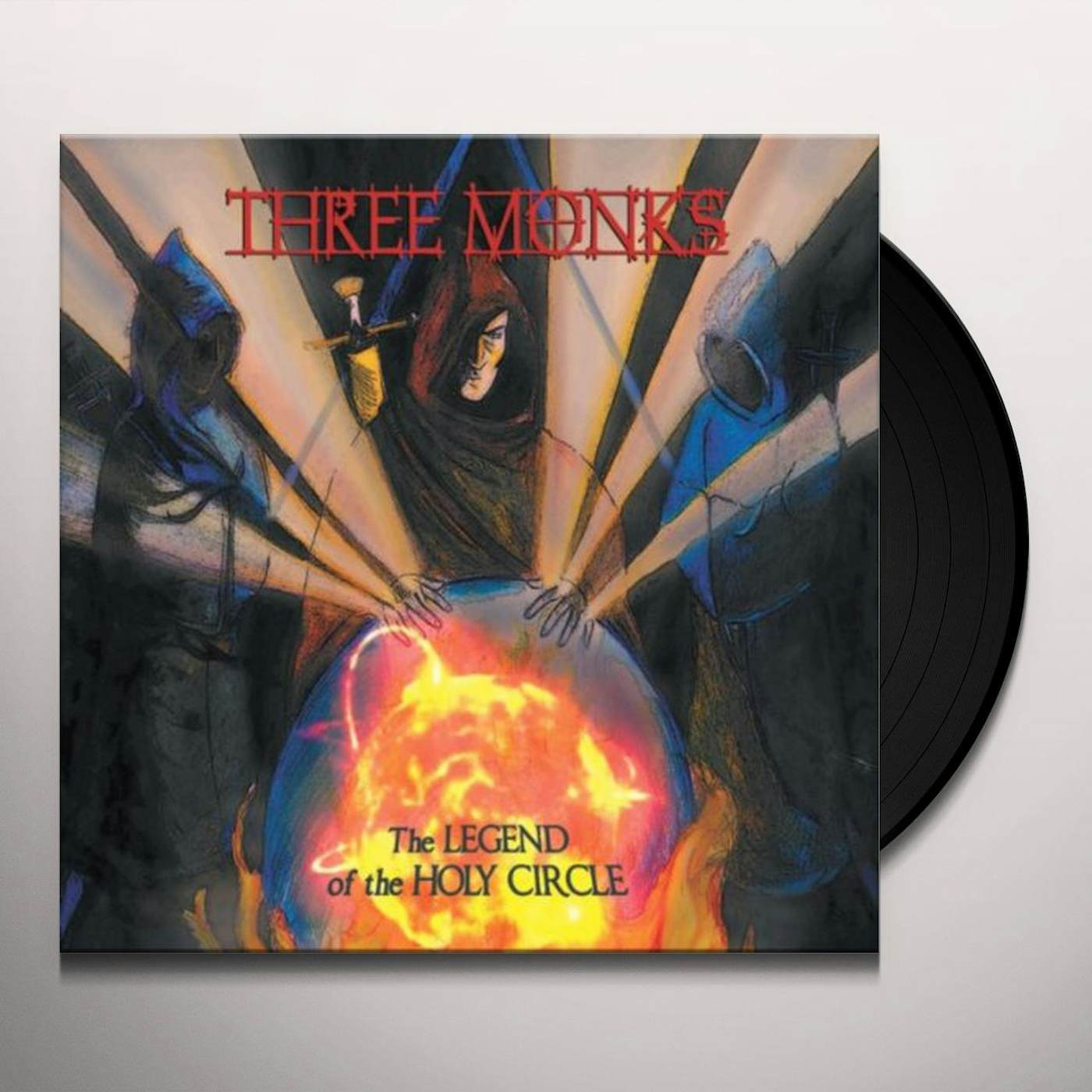 Three Monks LEGEND OF THE HOLY CIRCLE Vinyl Record