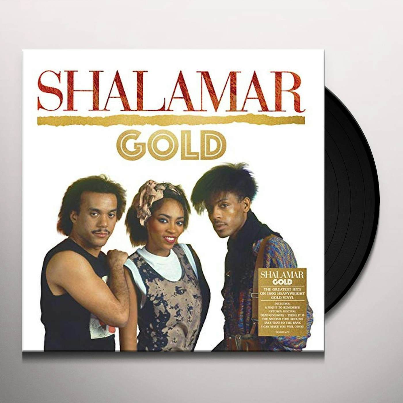 Shalamar GOLD Vinyl Record