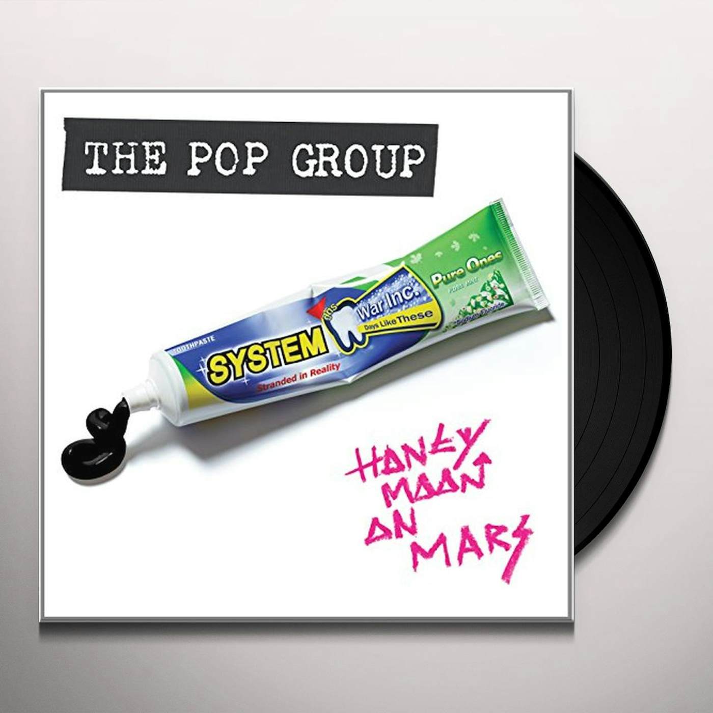 The Pop Group HONEYMOON ON MARS (LTD ED  - COLOR VINYL) Vinyl Record