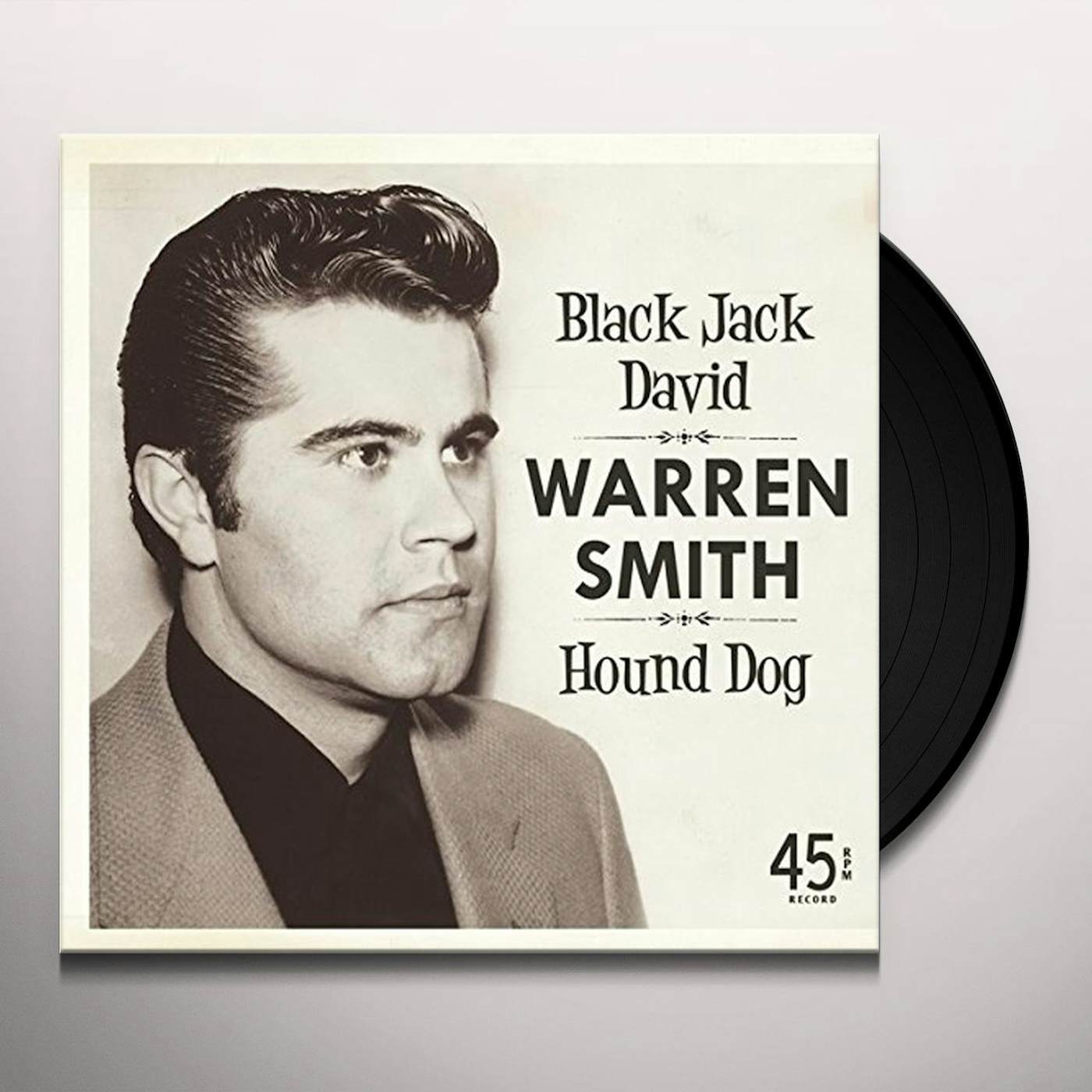 Warren Smith BLACK JACK DAVID Vinyl Record