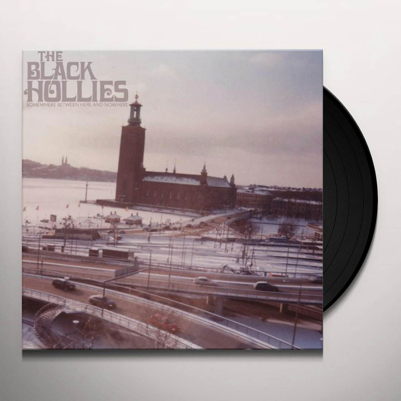 Black Hollies SOMEWHERE BETWEEN HERE & NOWHERE Vinyl Record