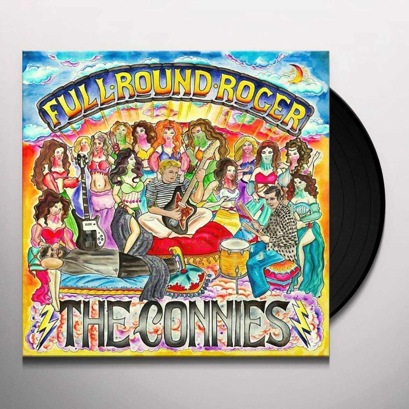 The Connies Full Round Roger Vinyl Record