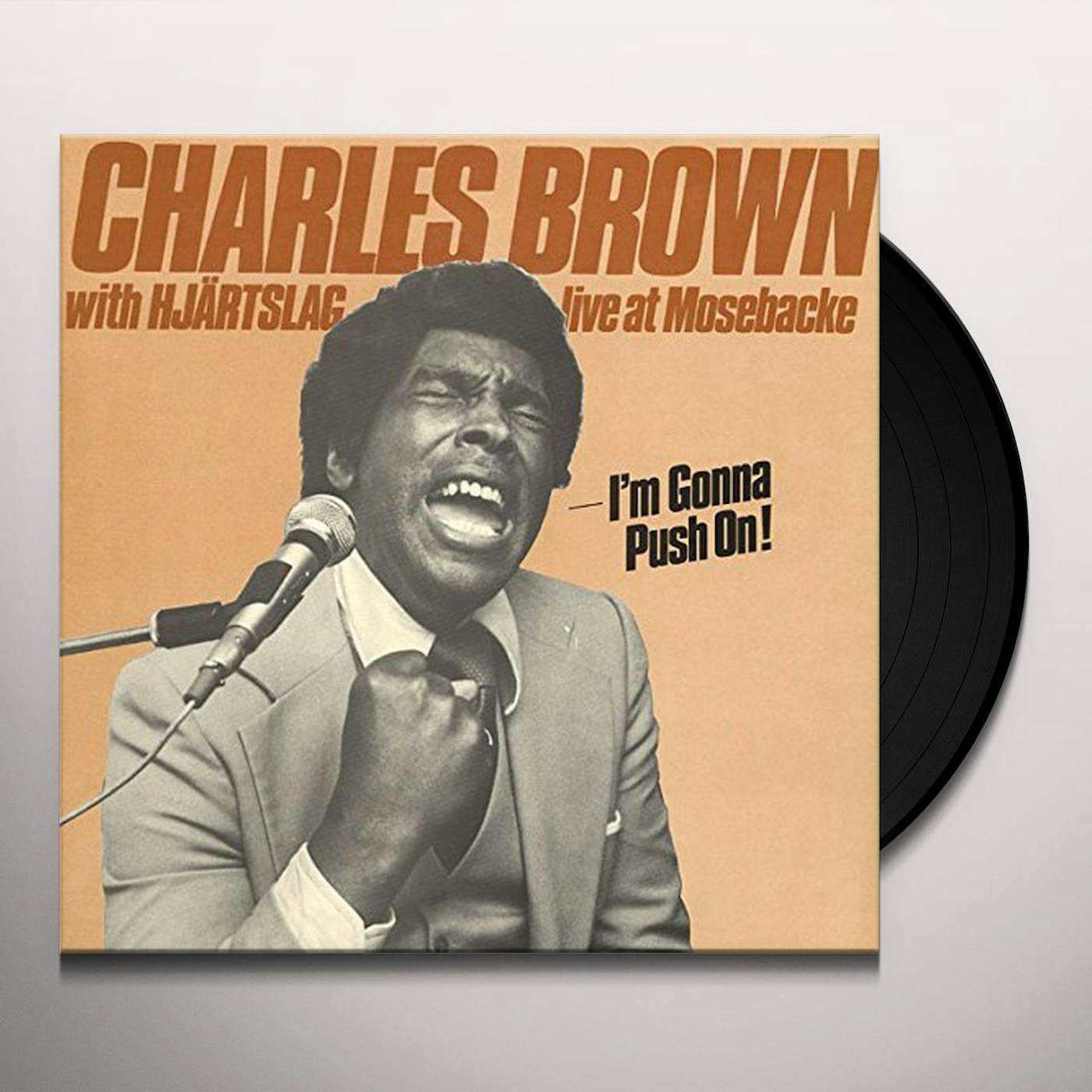 Charles Brown I'M GONNA PUSH ON Vinyl Record