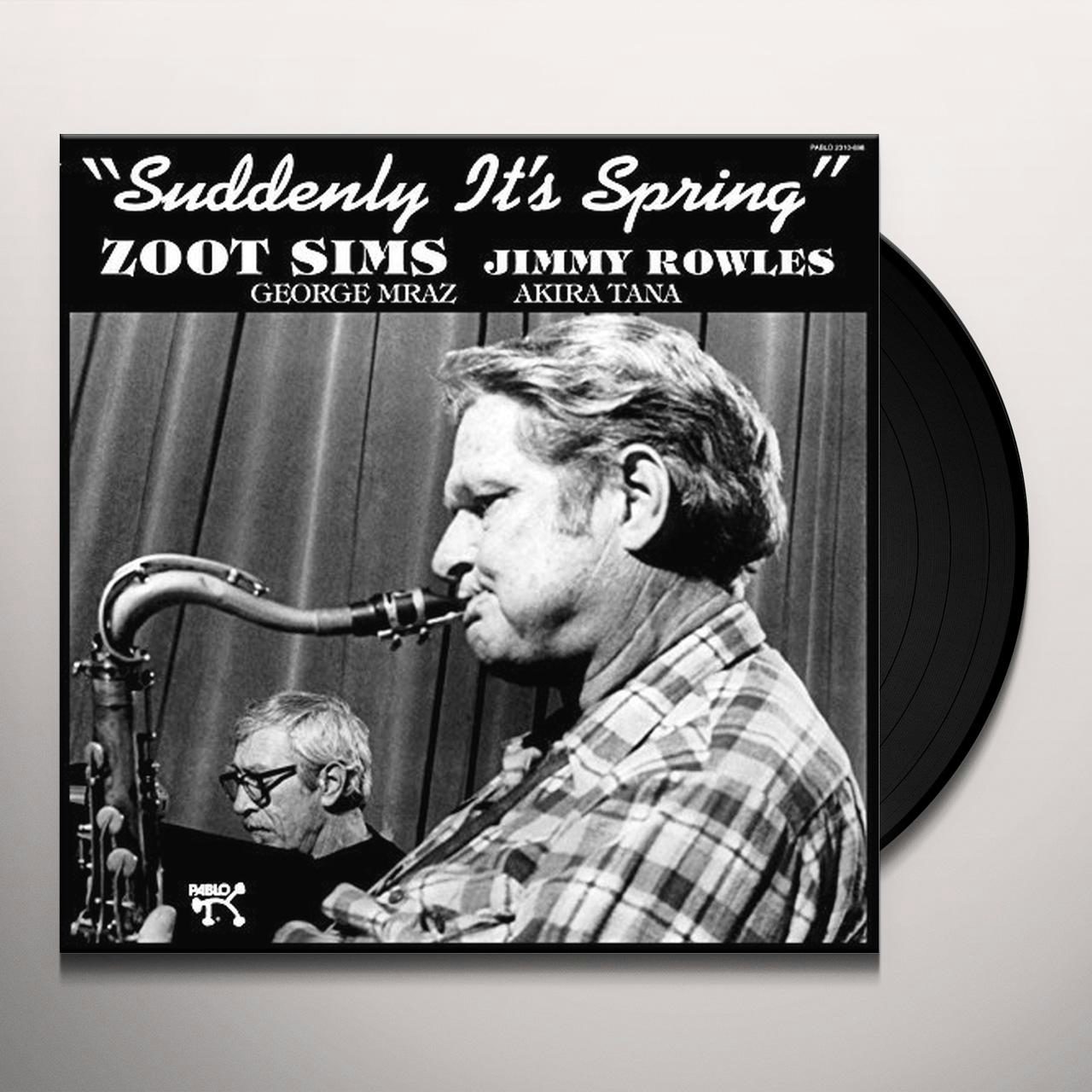 Zoot Sims Suddenly It's Spring Vinyl Record