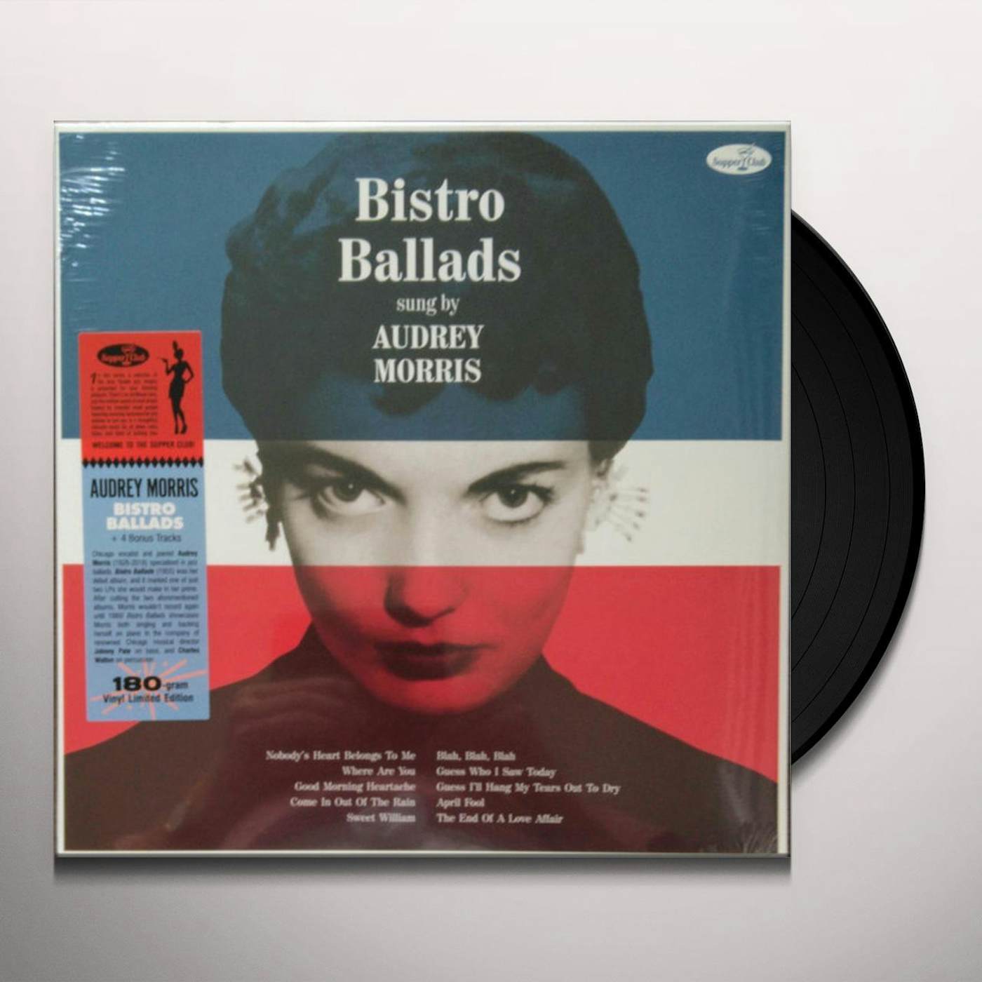 Audrey Morris BISTRO BALLADS Vinyl Record