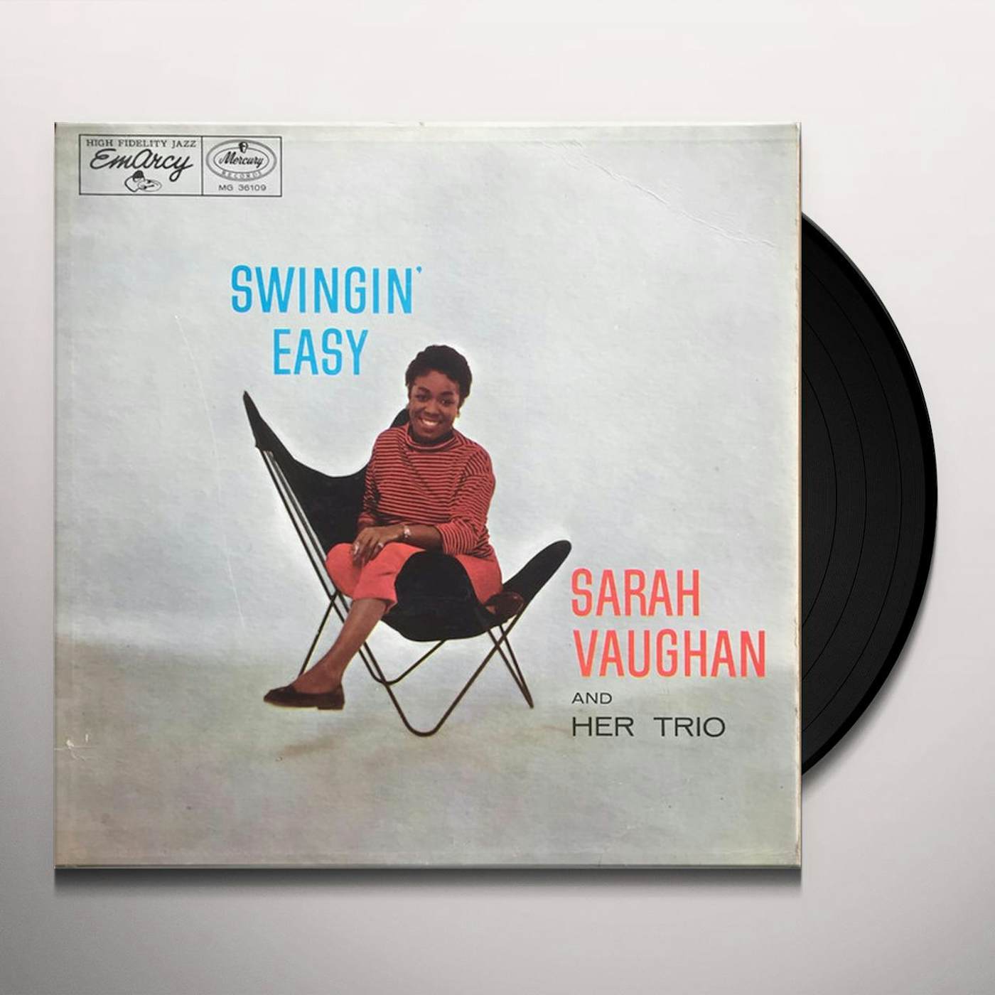 Sarah Vaughan & HER TRIO SWINGIN EASY Vinyl Record
