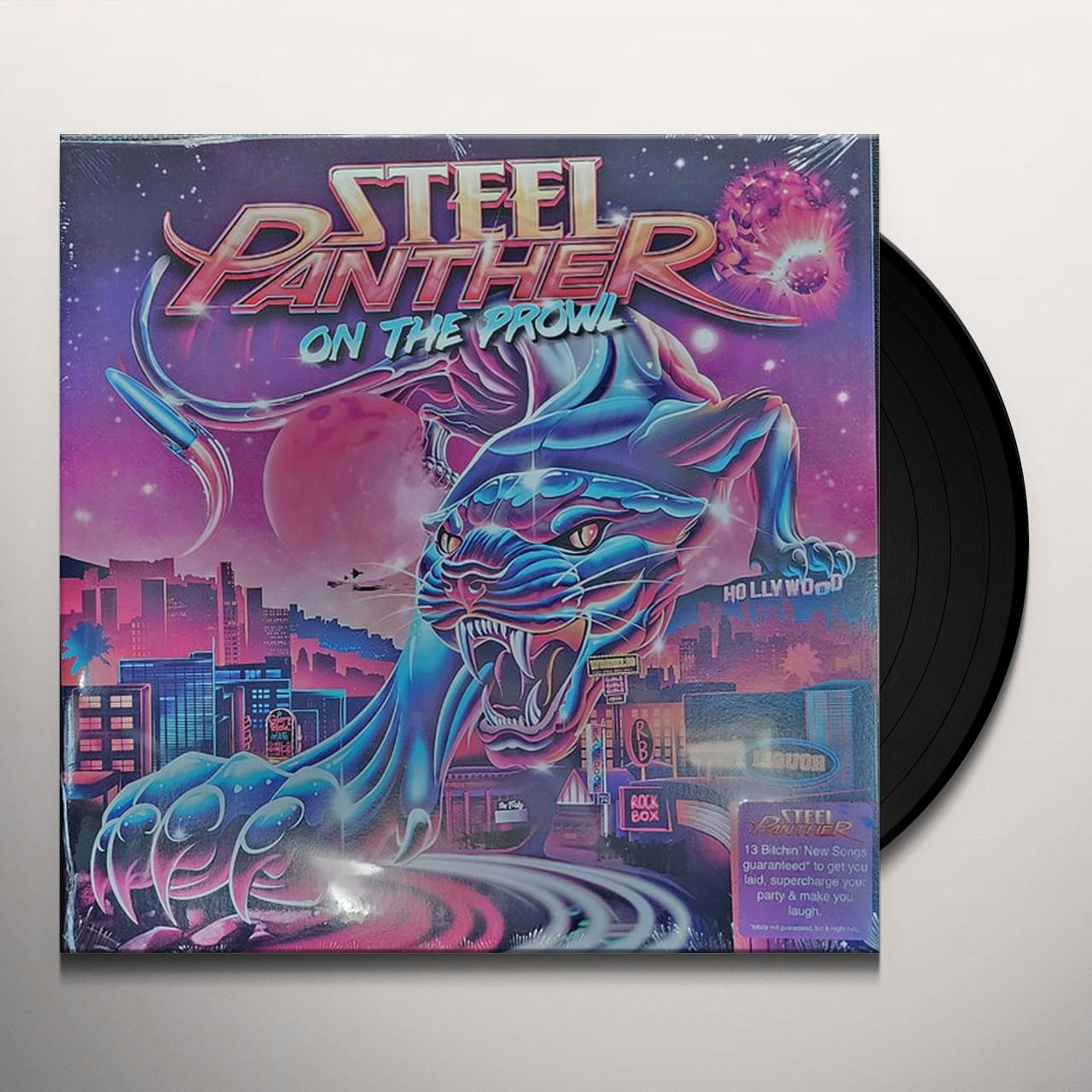 Steel Panther ON THE PROWL Vinyl Record