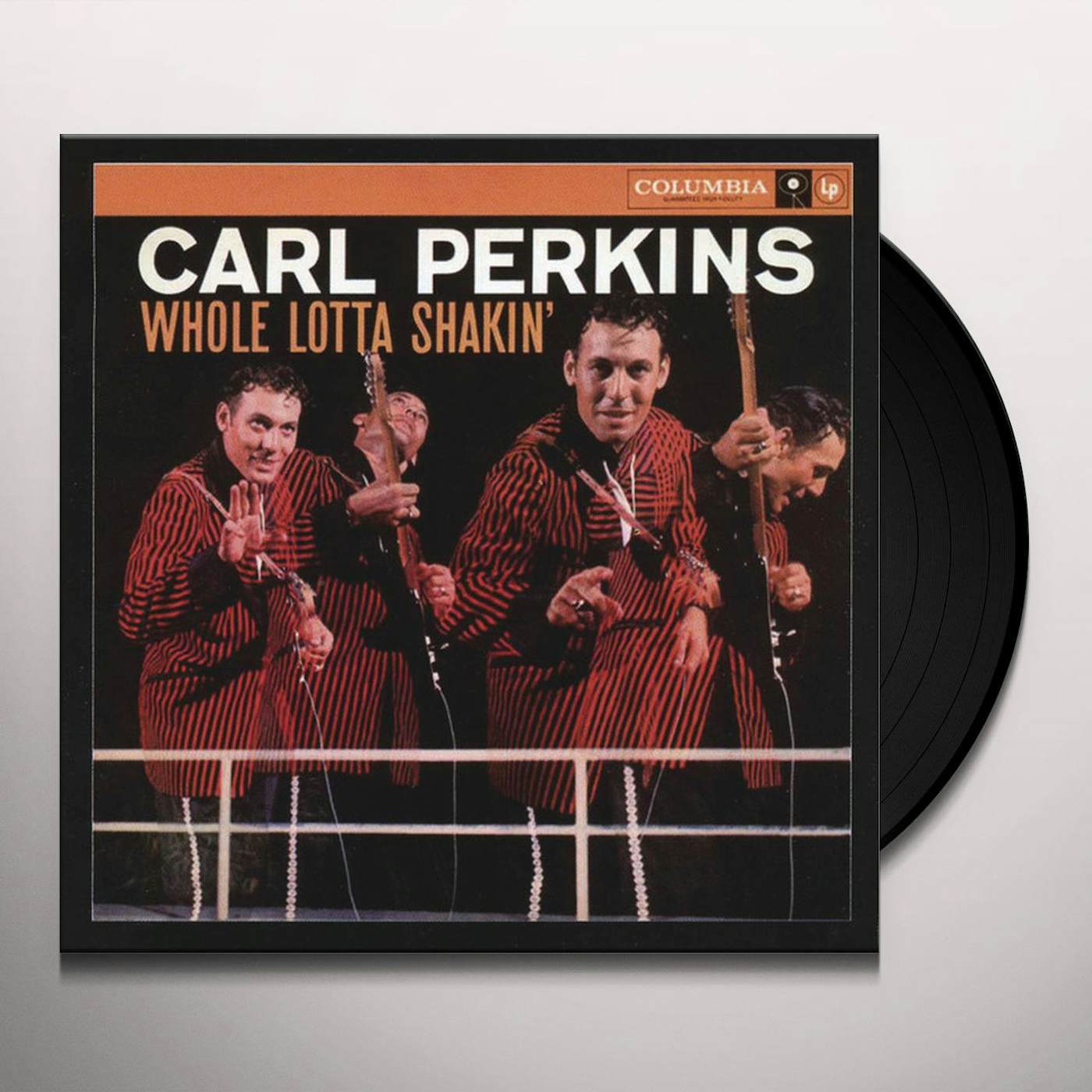 Carl Perkins WHOLE LOTTA SHAKIN Vinyl Record